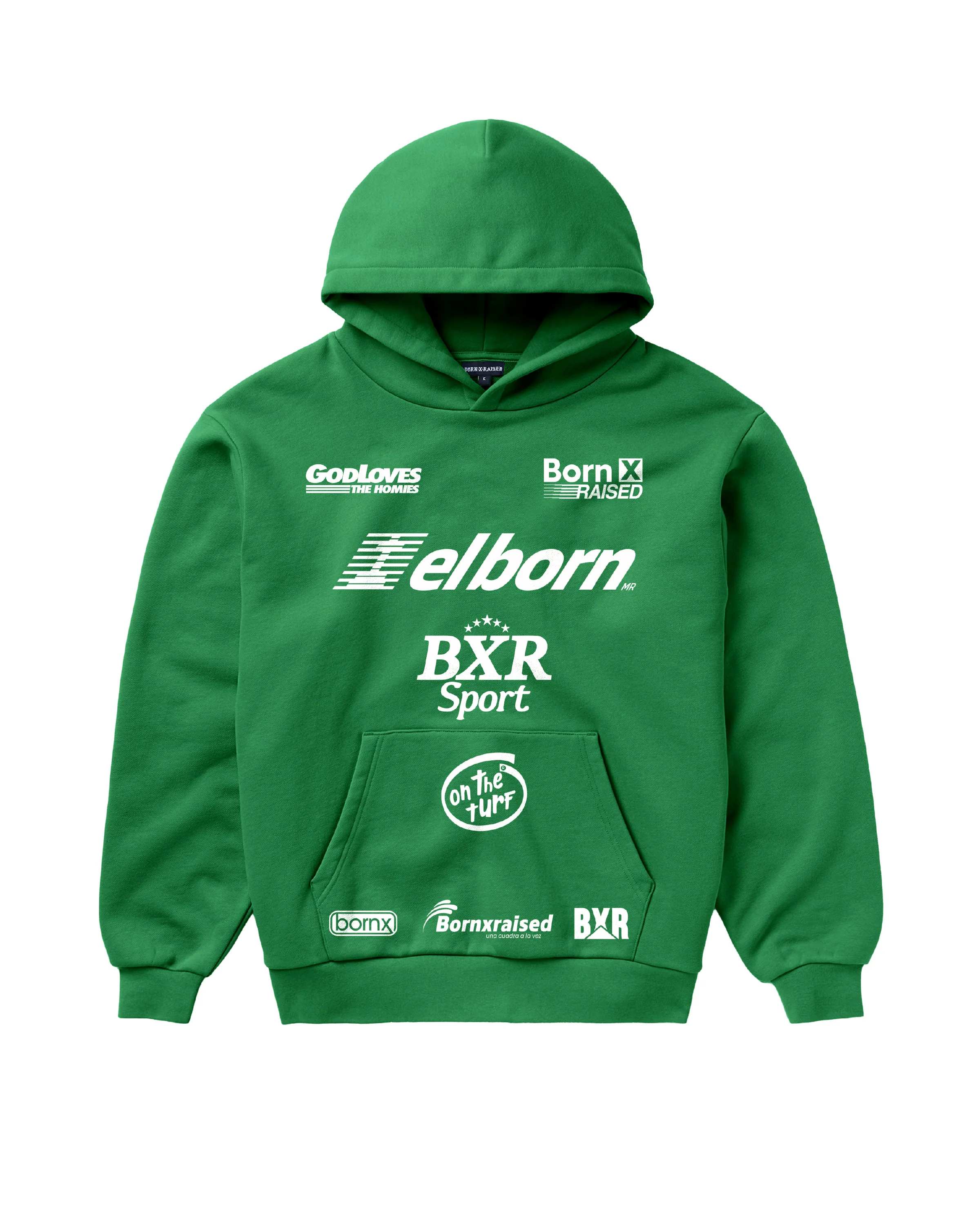 BILLBOARD HOODIE: KELLY GREEN
