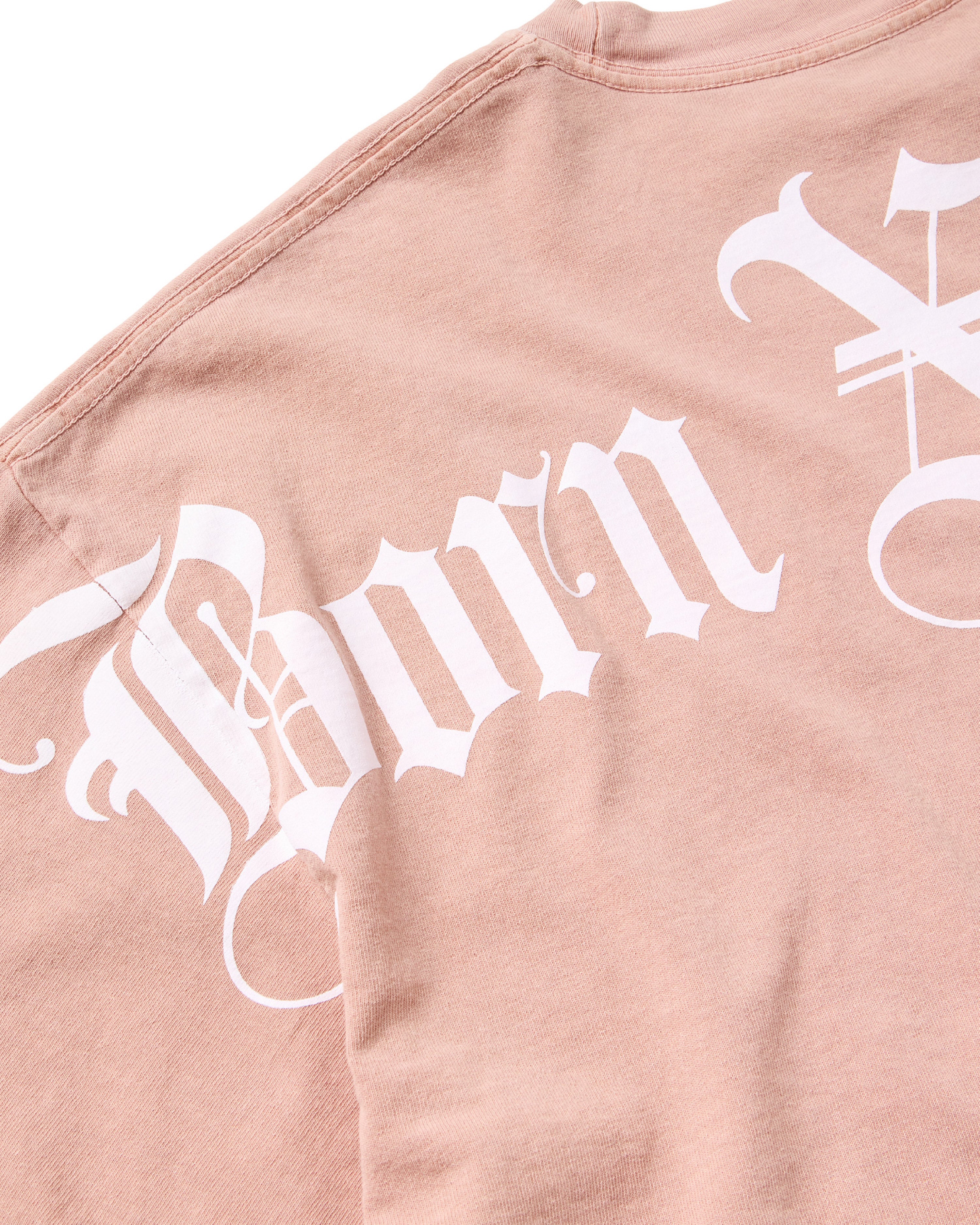BLACKLETTER JUMBO ARCH TEE: DUSTY ROSE - Image 3