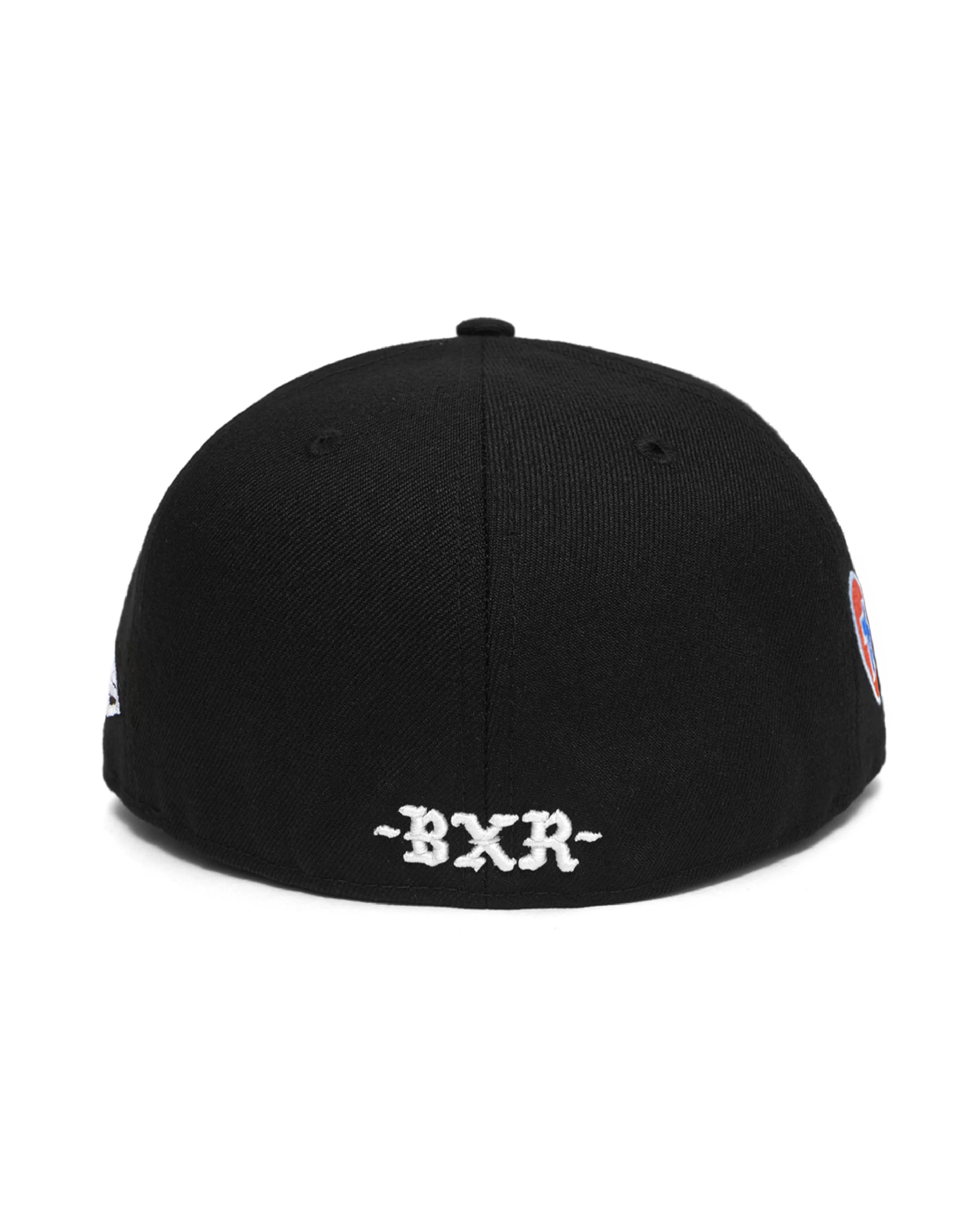 BORN X RAISED + 76 ROCKER HAT: BLACK - Image 2
