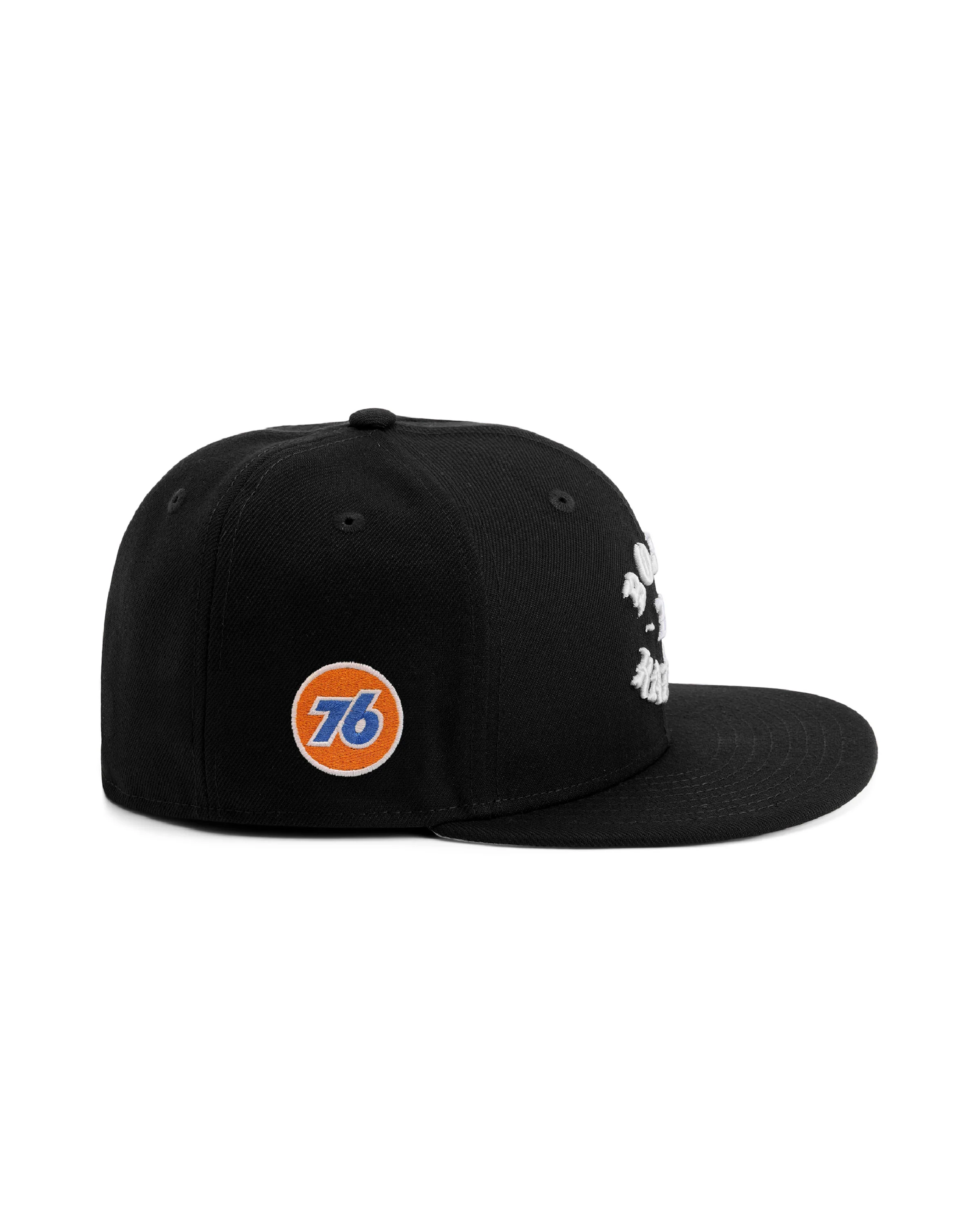 BORN X RAISED + 76 ROCKER HAT: BLACK - Image 4