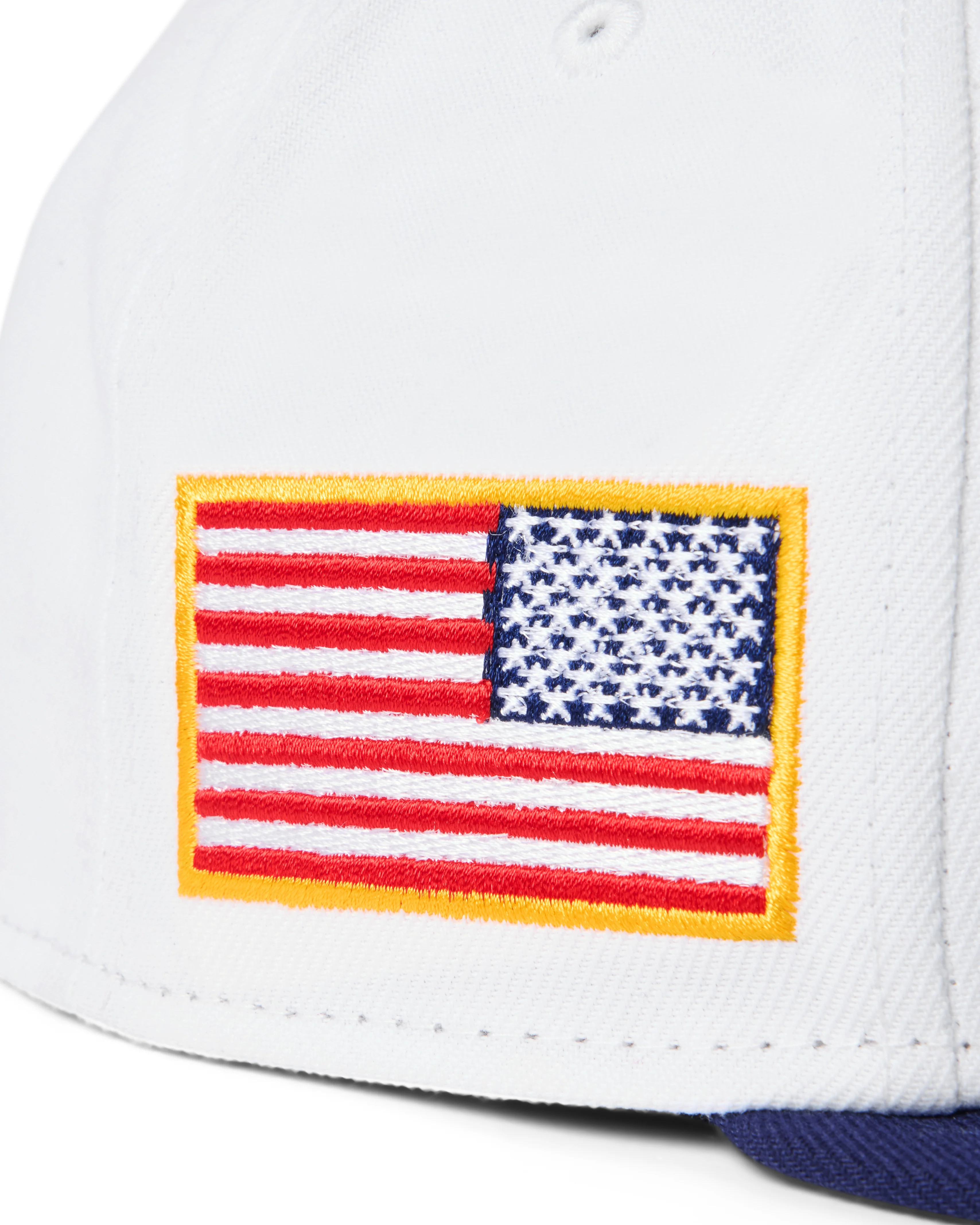 BORN X RAISED + WBC USA ROCKER FITTED: WHITE / NAVY - Image 5