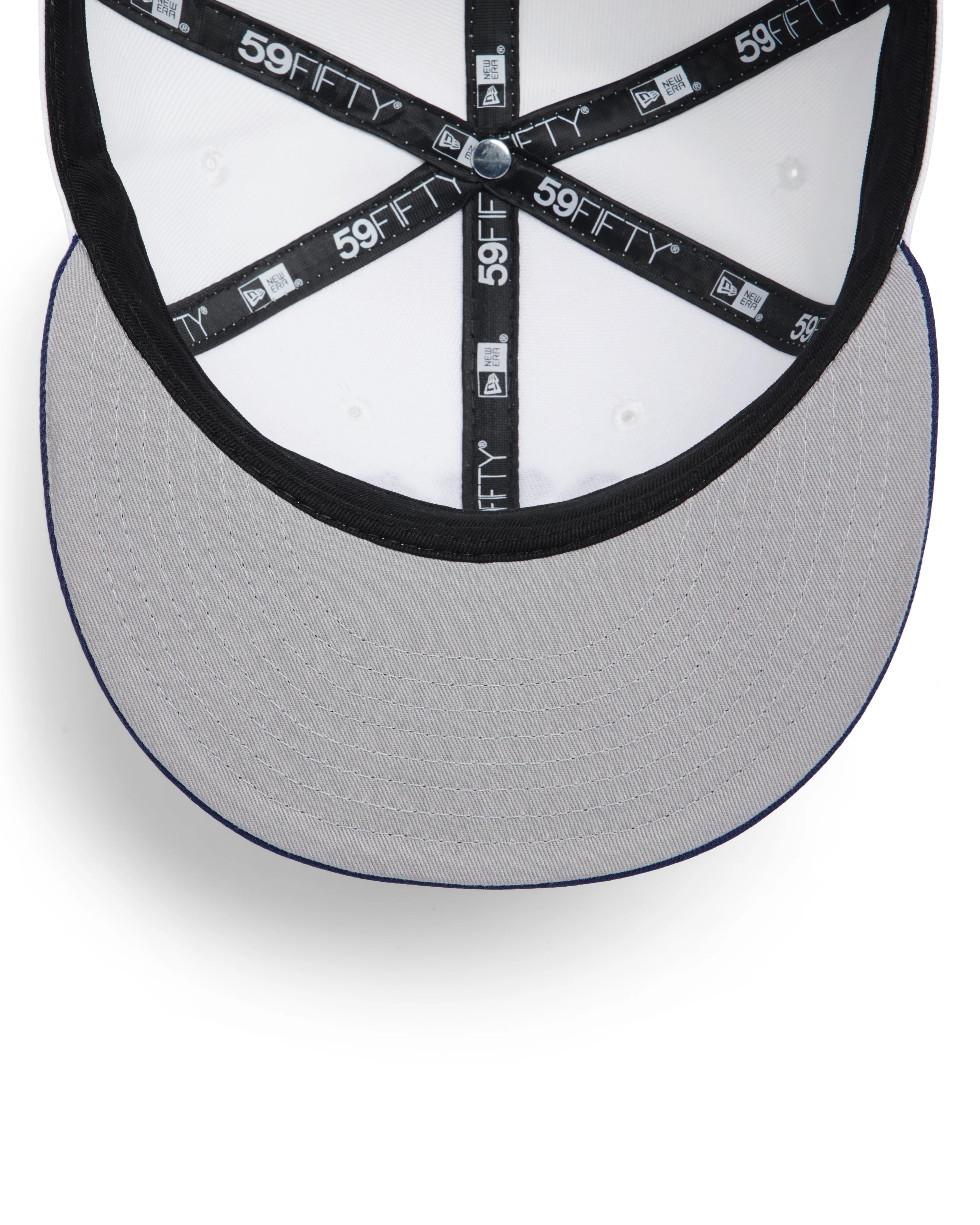 BORN X RAISED + WBC USA ROCKER FITTED: WHITE / NAVY - Image 6