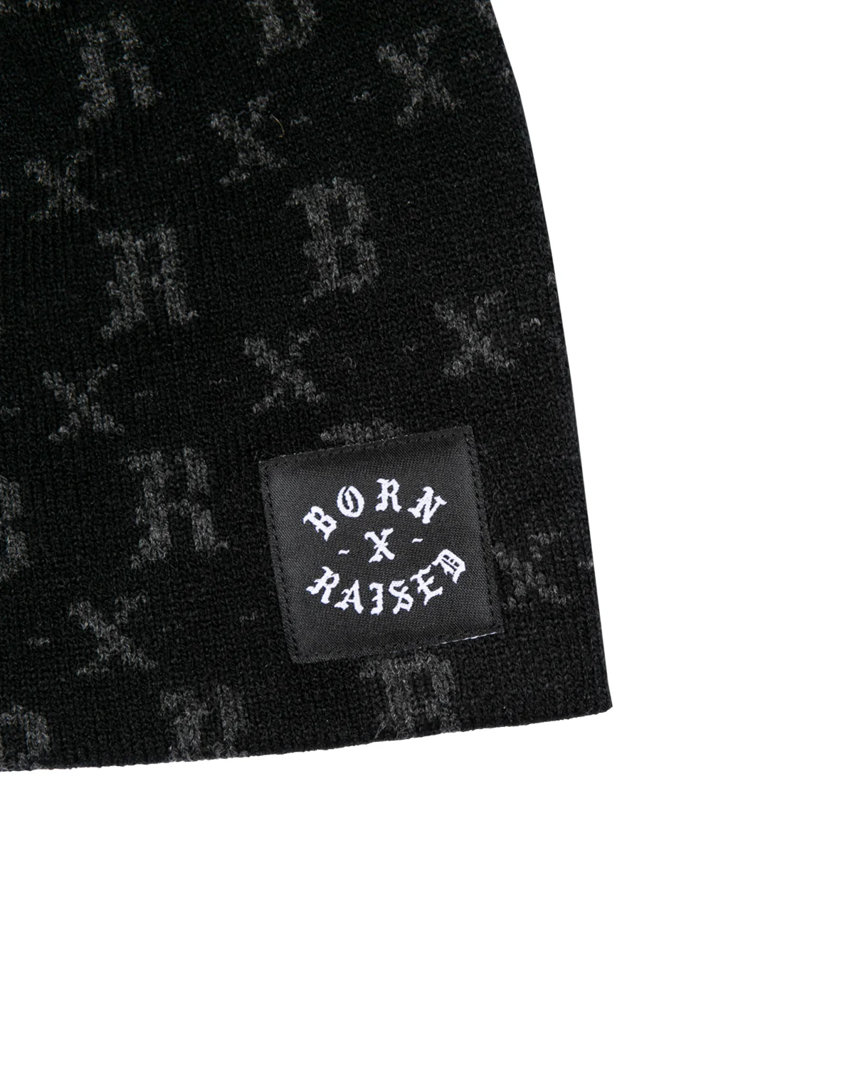 BXR MONOGRAM SKULLY: BLACK - Image 3