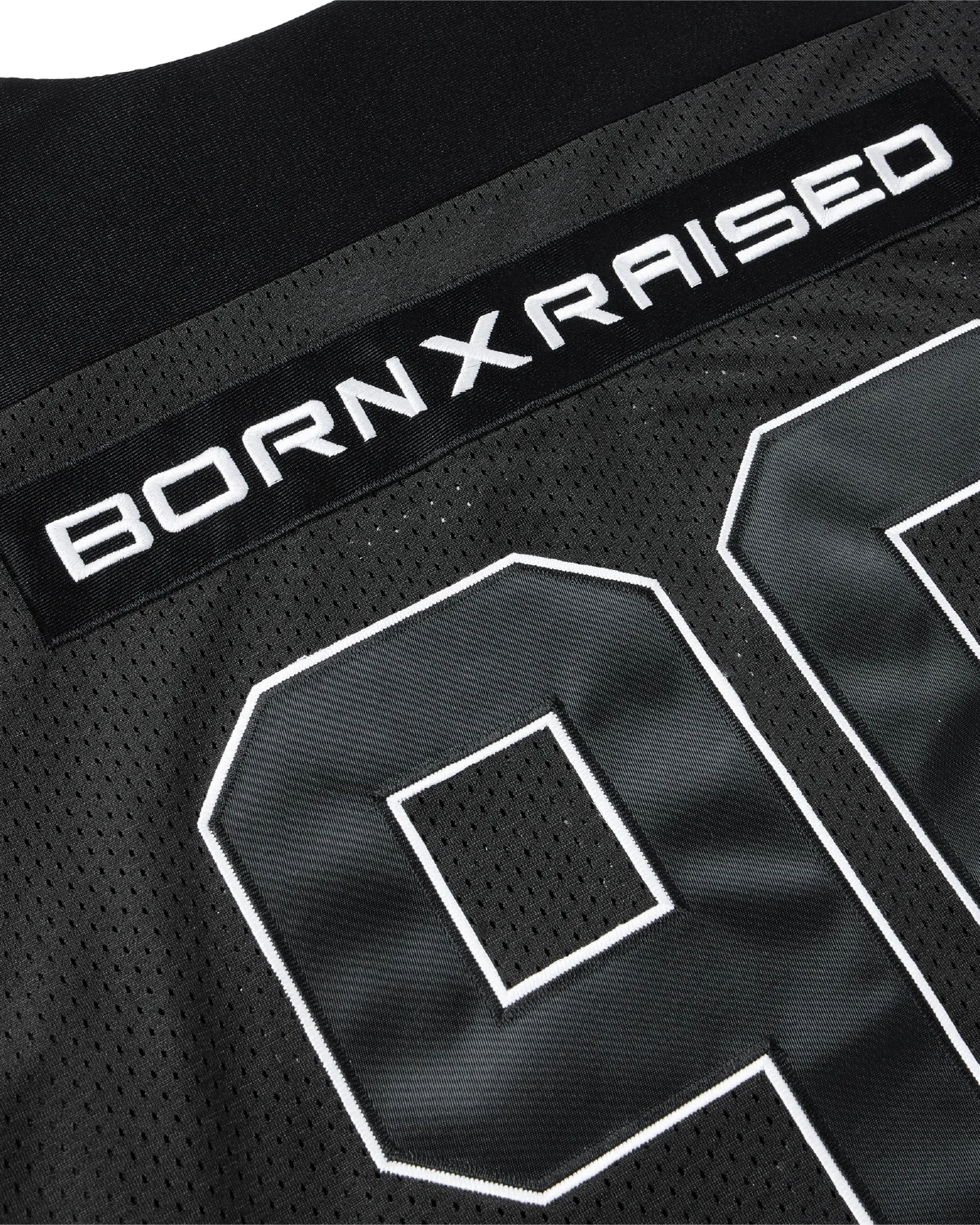 BXR SPORT: 96 FOOTBALL JERSEY: BLACK - Image 3