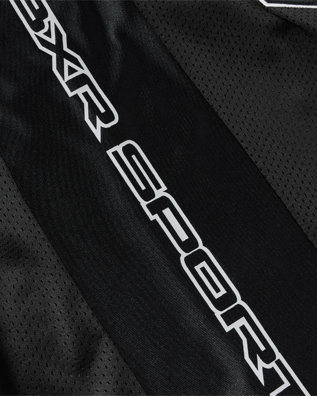 BXR SPORT: 96 FOOTBALL JERSEY: BLACK - Image 4