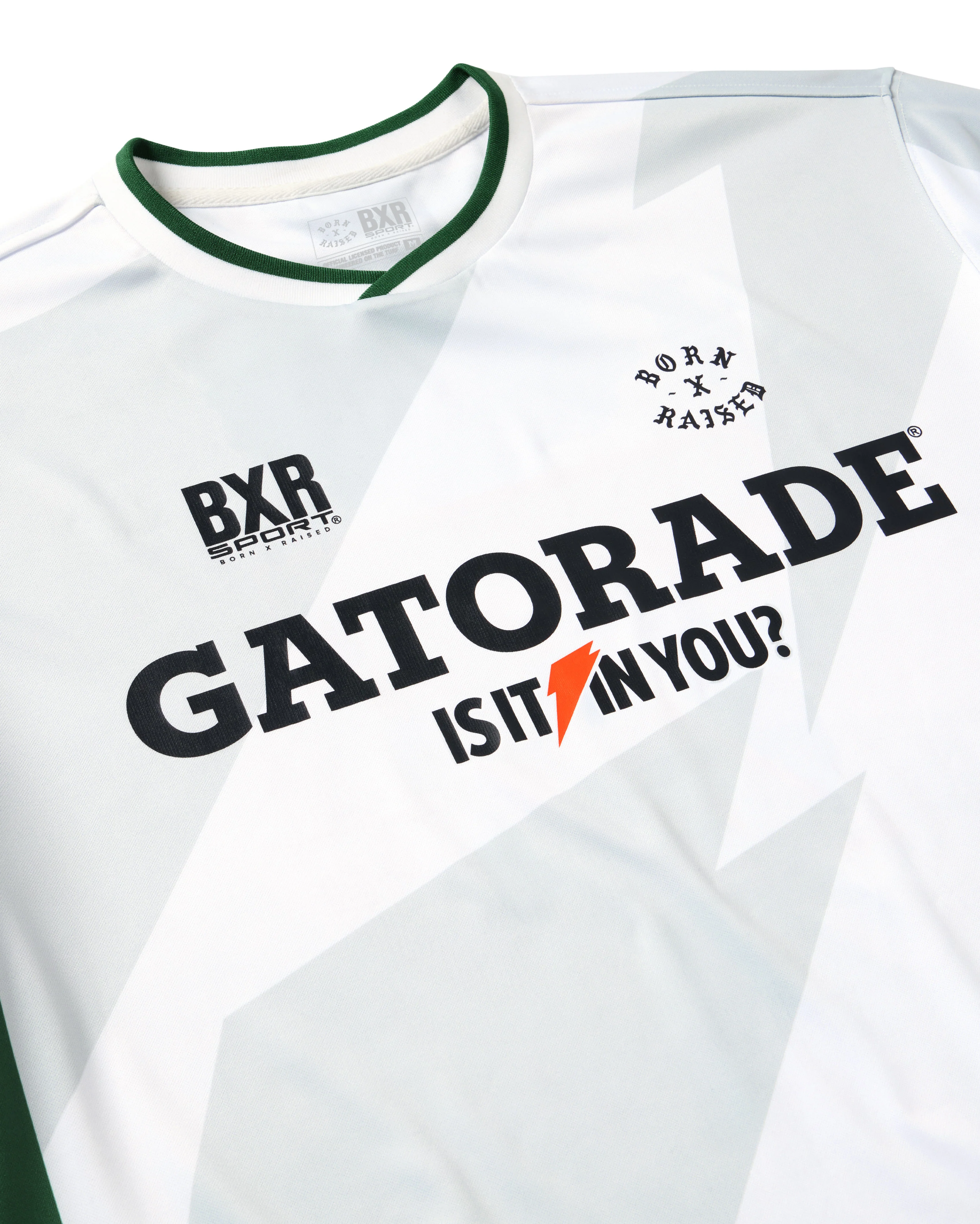 BORN X RAISED + GATORADE JERSEY: WHITE - Image 3
