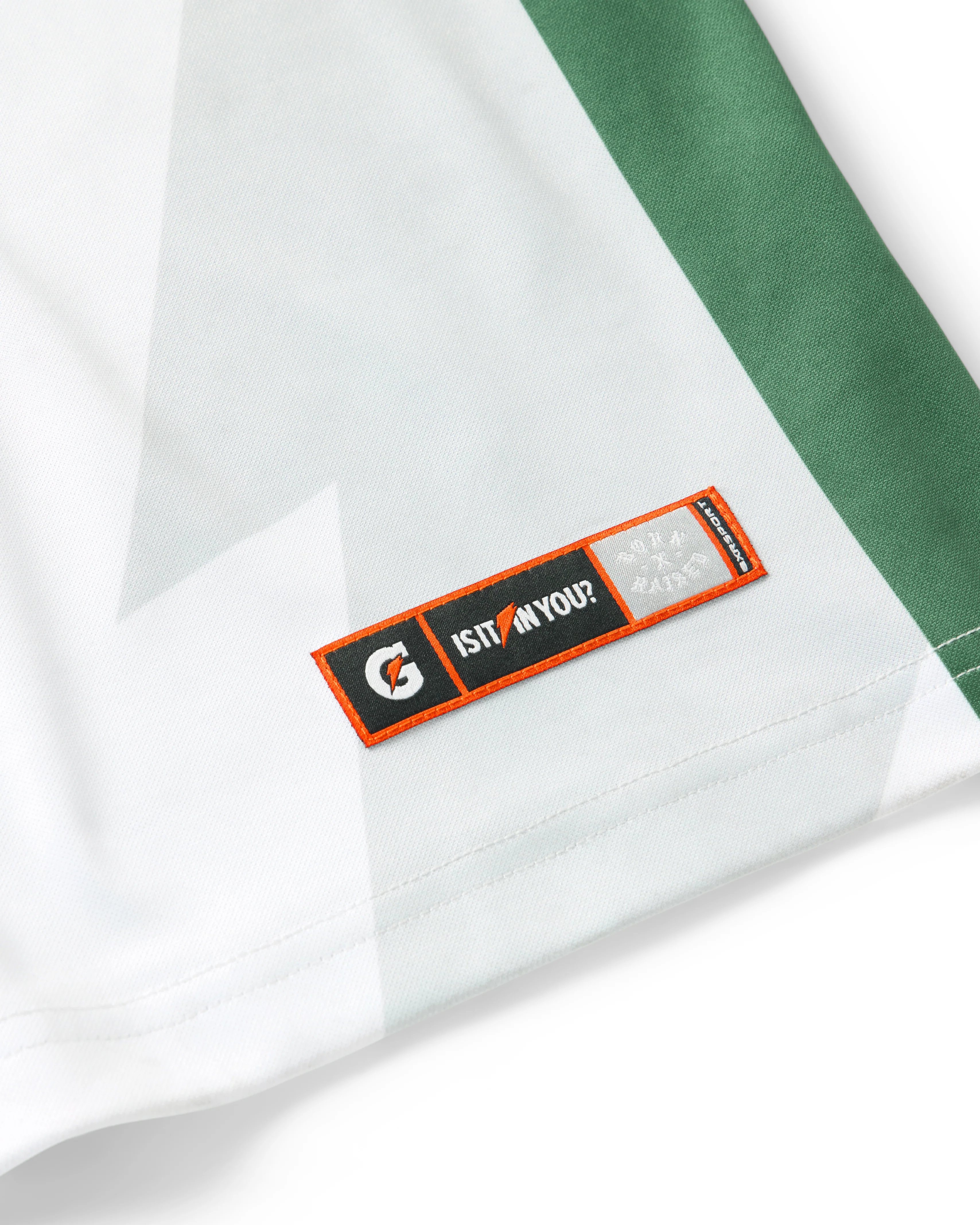 BORN X RAISED + GATORADE JERSEY: WHITE - Image 4