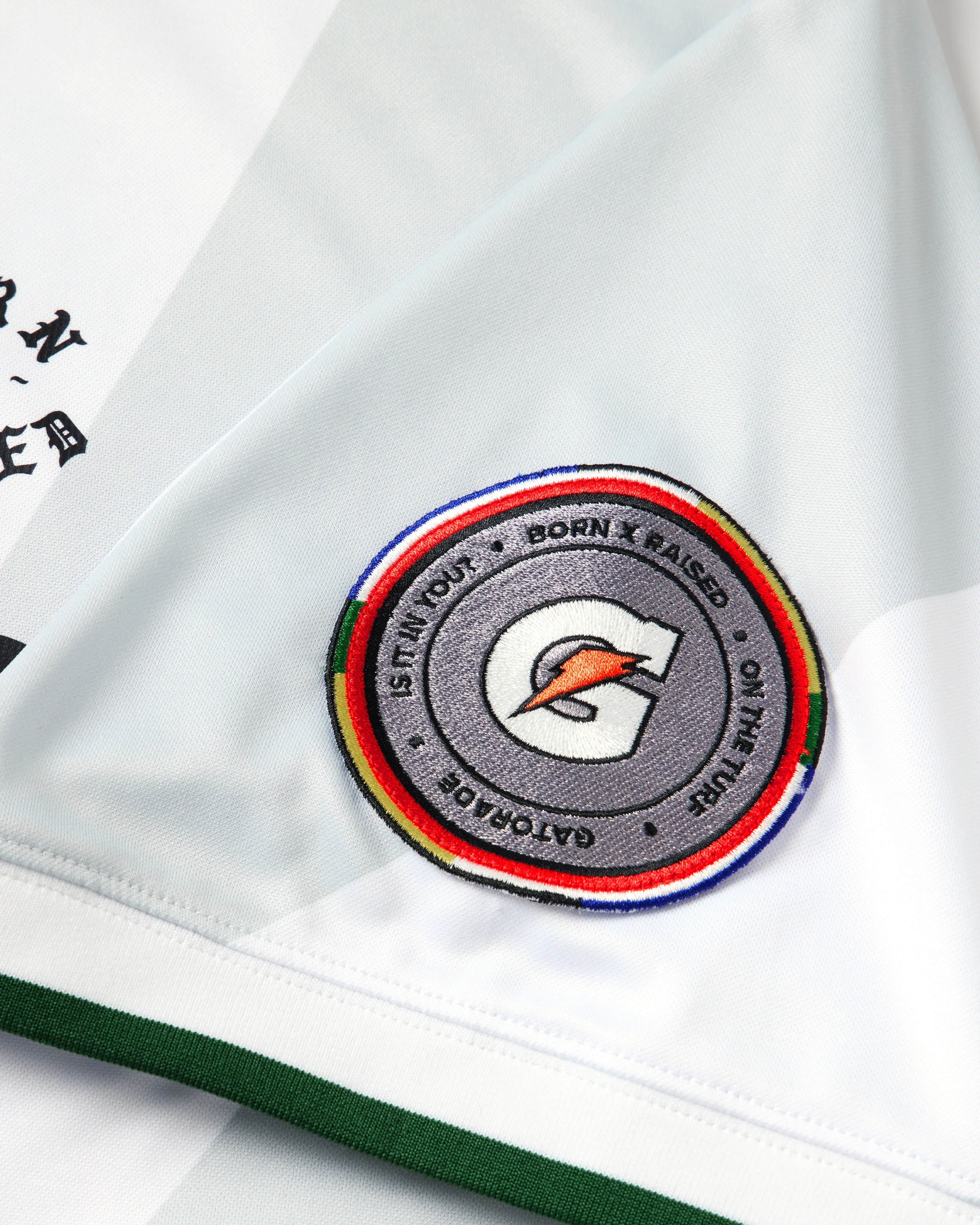 BORN X RAISED + GATORADE JERSEY: WHITE - Image 5