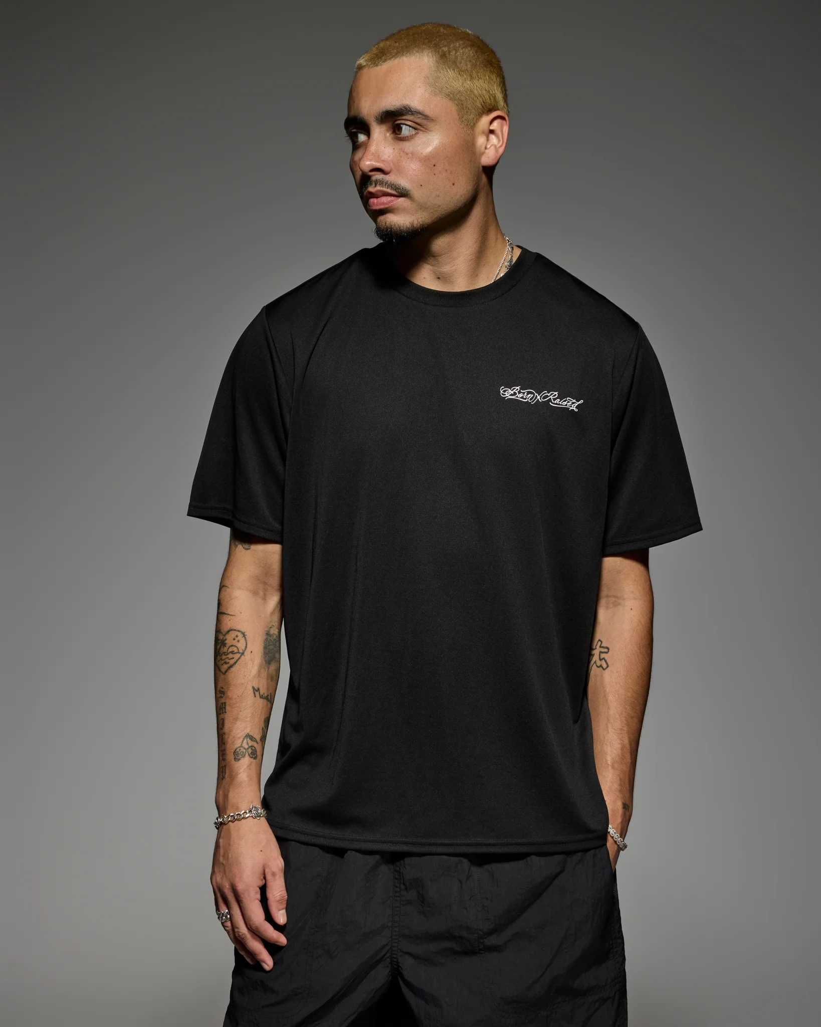 BXR SPORT: HIGH HIGHS PERFORMANCE TEE: BLACK - Image 4