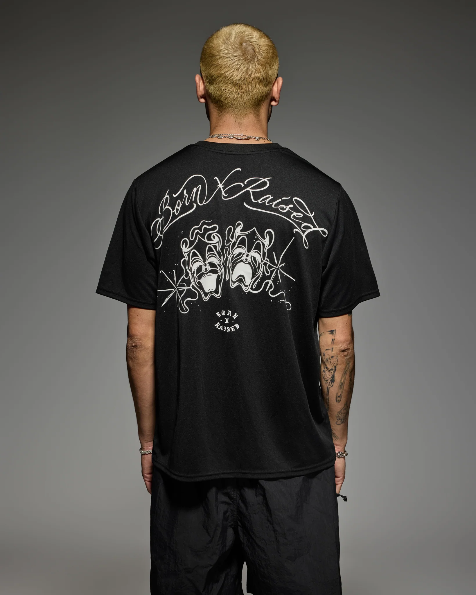 BXR SPORT: HIGH HIGHS PERFORMANCE TEE: BLACK - Image 6
