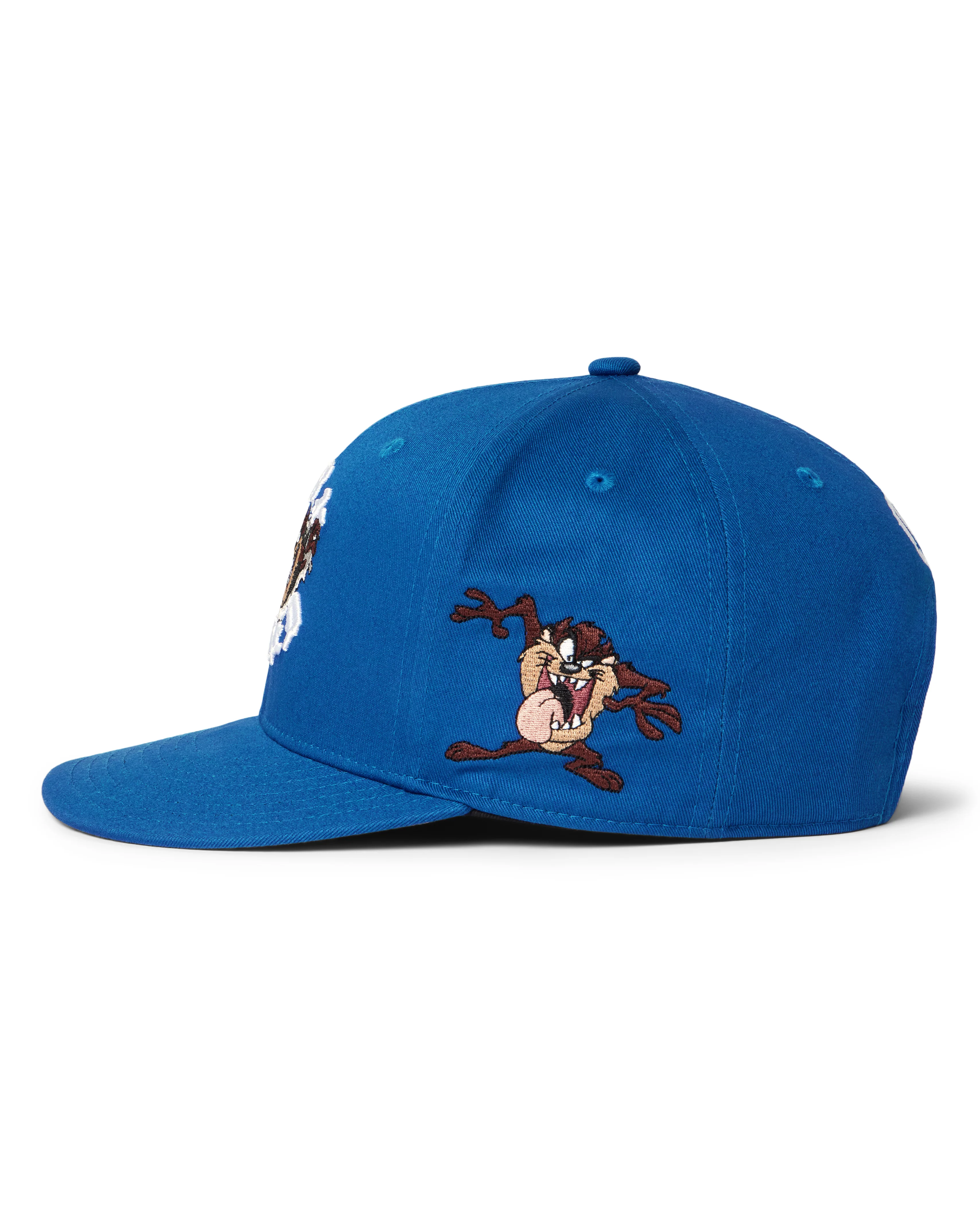 BORN X RAISED + LOONEY TUNES TAZ ROCKER SNAPBACK: ROYAL BLUE - Image 4
