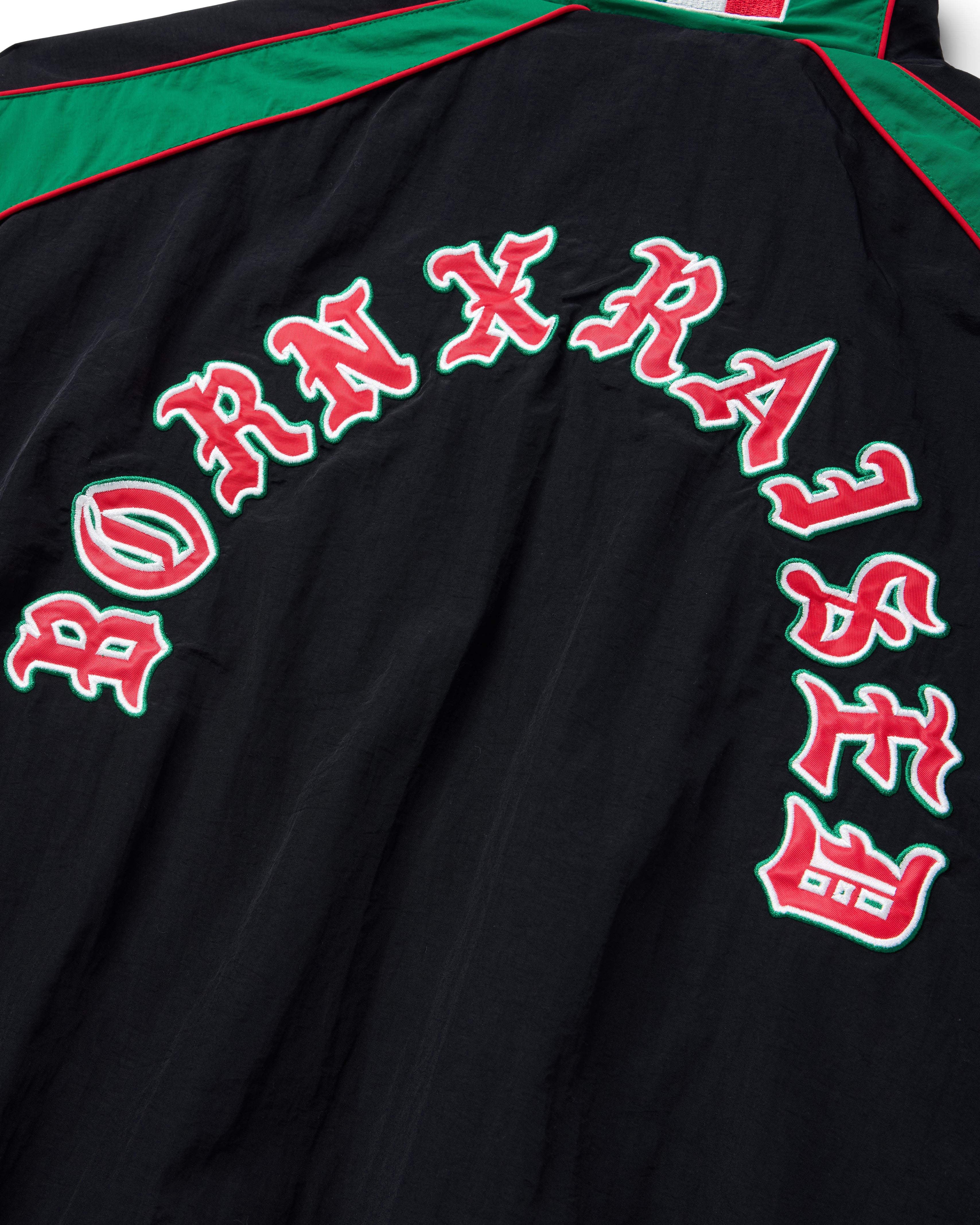 **PRE-ORDER** BXR SPORT MEXICO WARM-UP WINDBREAKER: BLACK/GREEN - Image 4