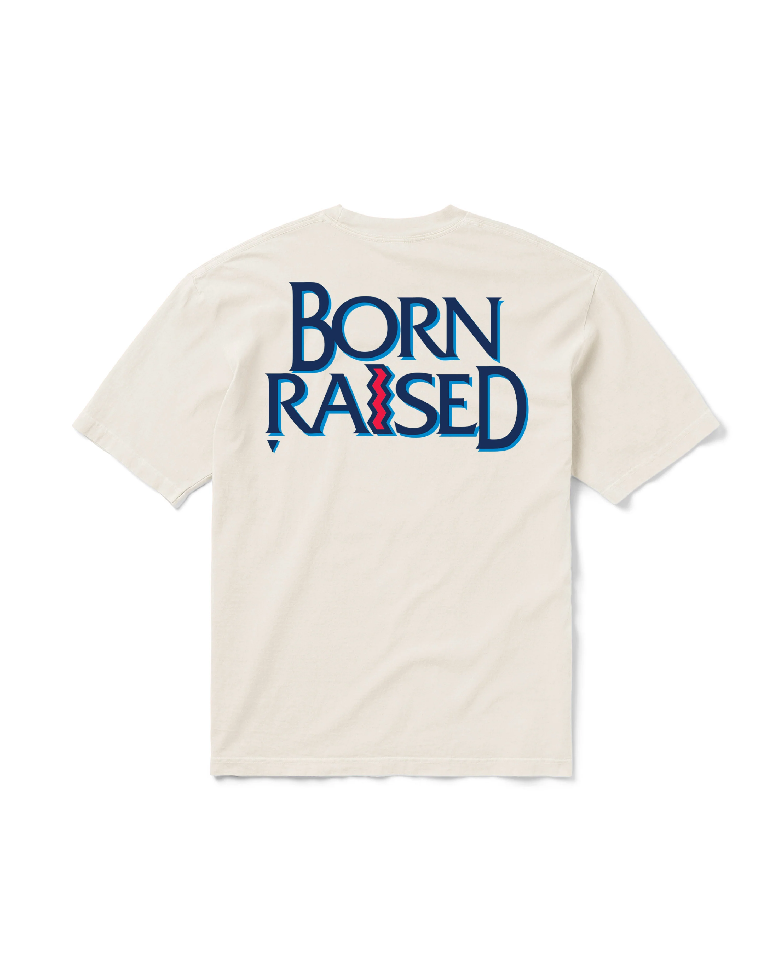 CROOKED TEE: CREAM