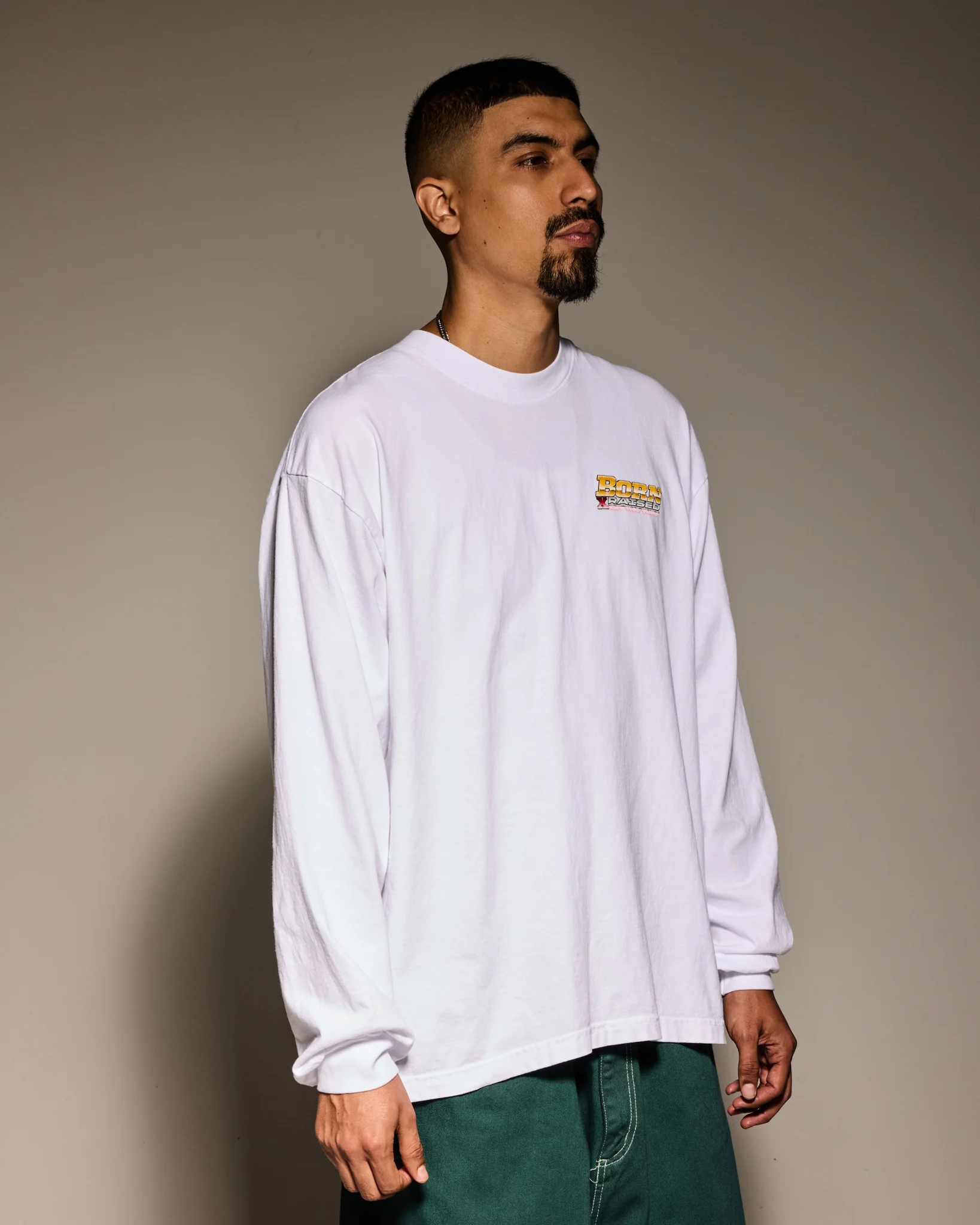 DRIFTER LONGSLEEVE: WHITE - Image 3
