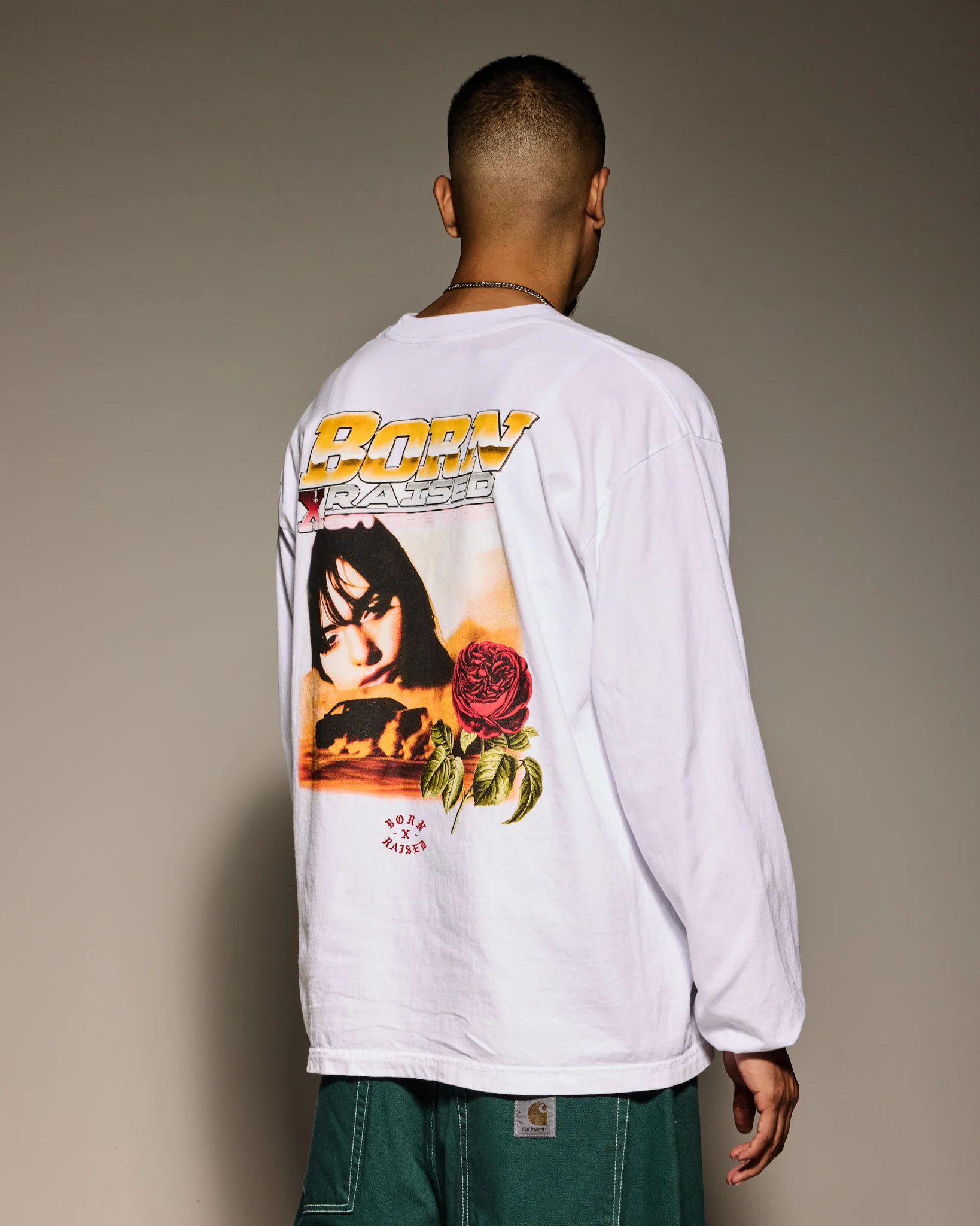 DRIFTER LONGSLEEVE: WHITE - Image 4