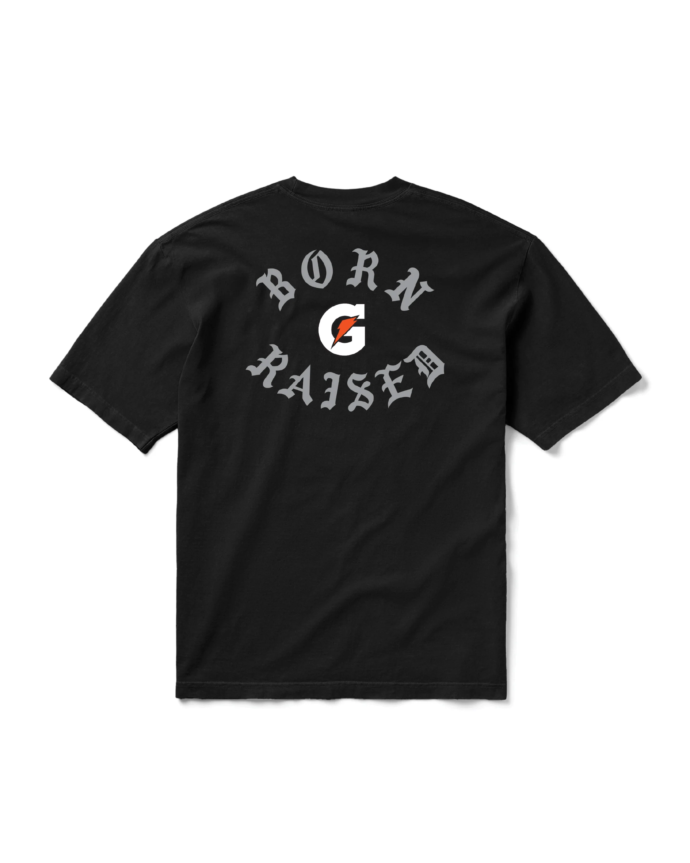 BORN X RAISED + GATORADE ROCKER TEE: BLACK