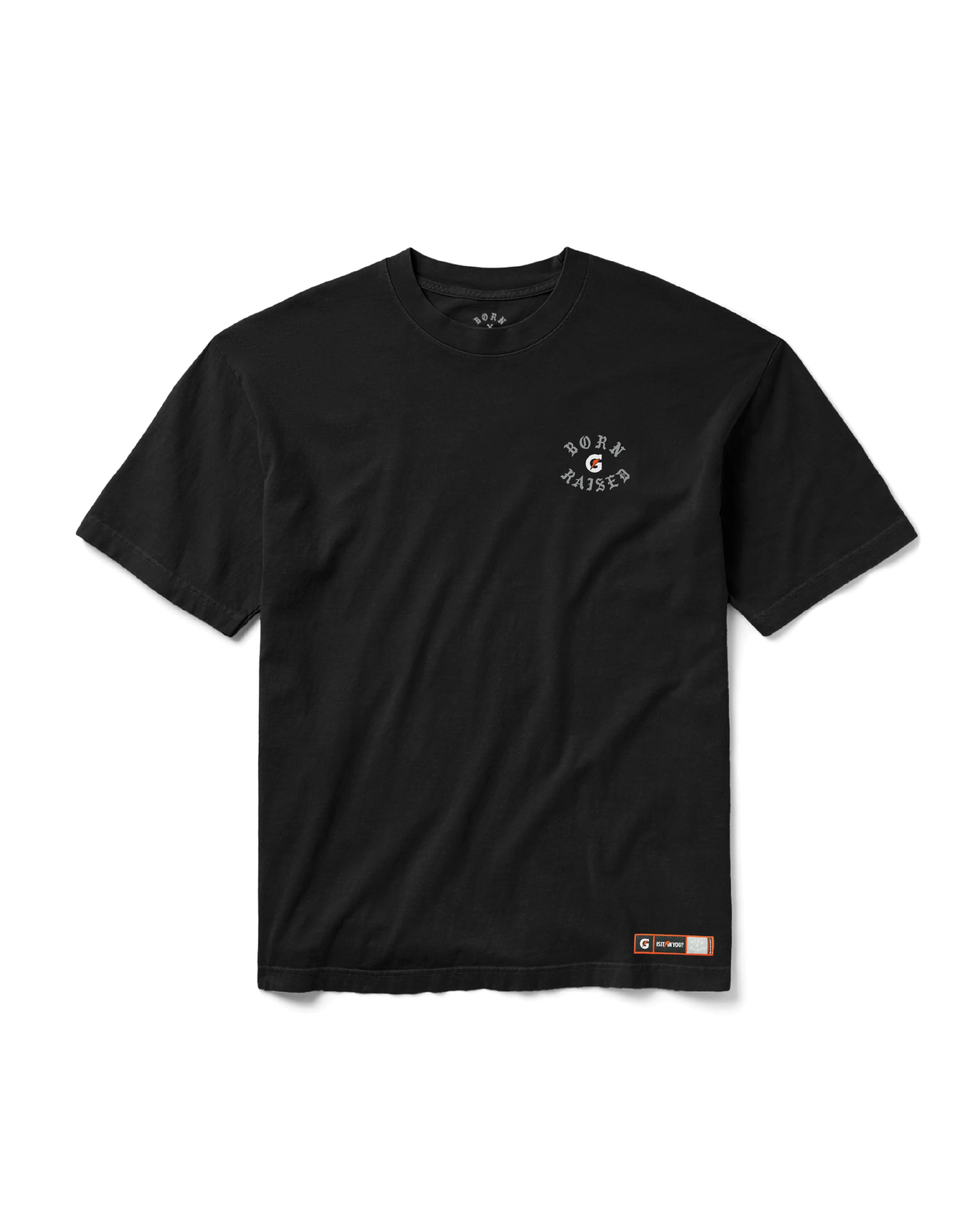 BORN X RAISED + GATORADE ROCKER TEE: BLACK - Image 2
