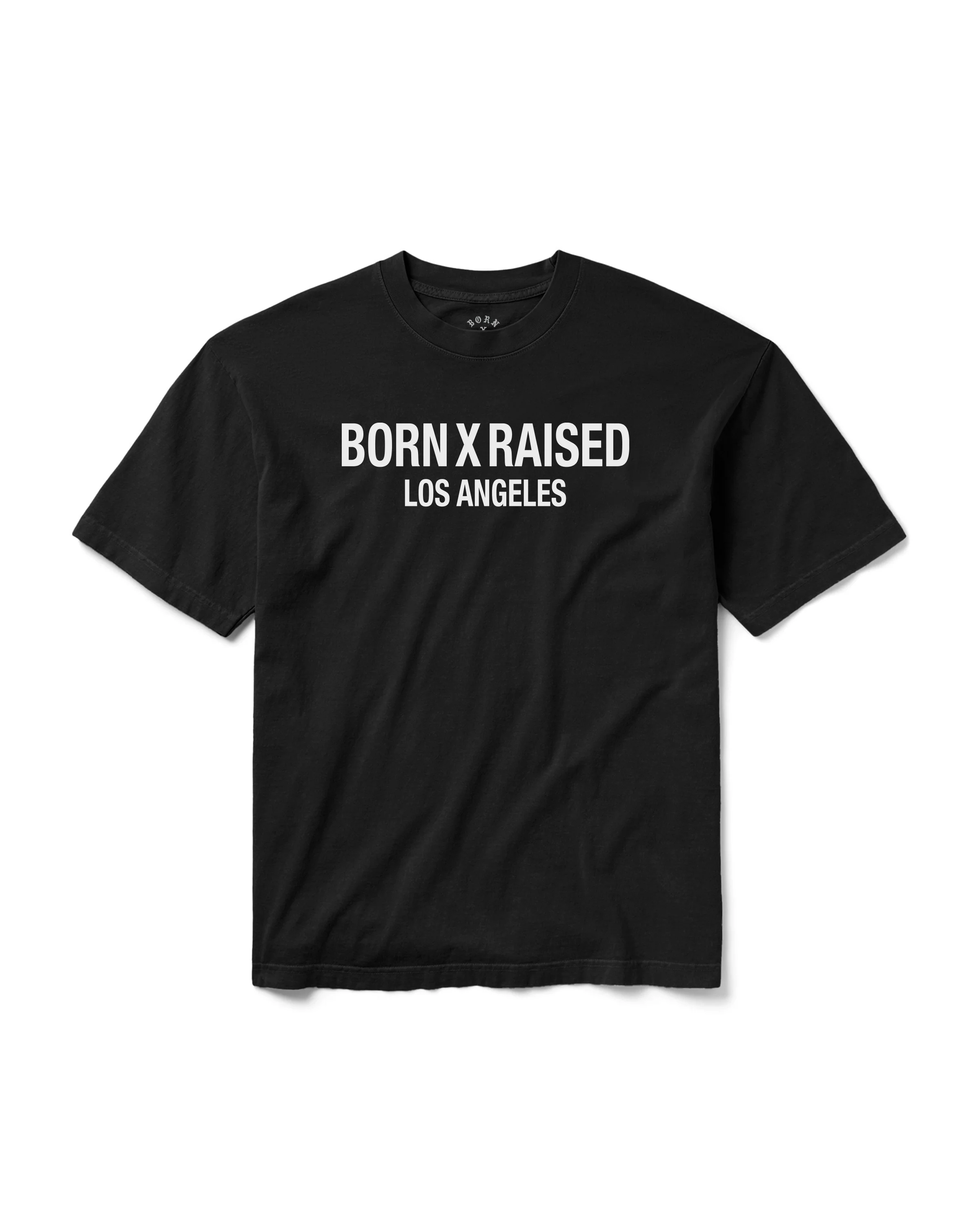 HEADLINE TEE: BLACK