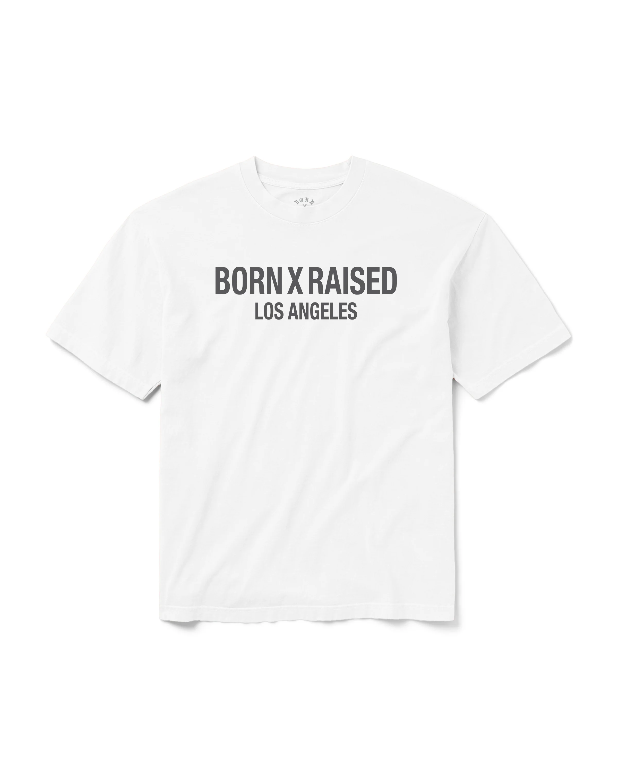 HEADLINE TEE: WHITE
