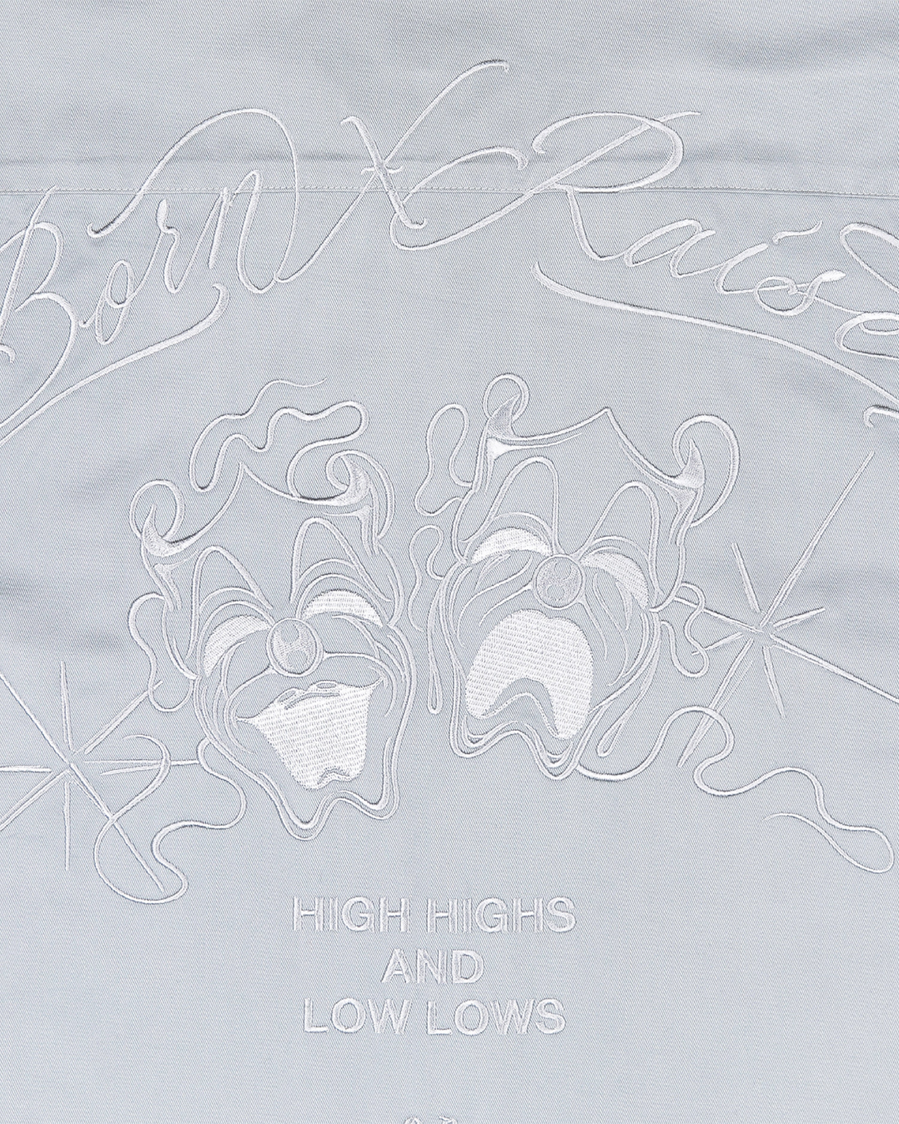 HIGH HIGHS & LOW LOWS WORK SHIRT: GREY - Image 4