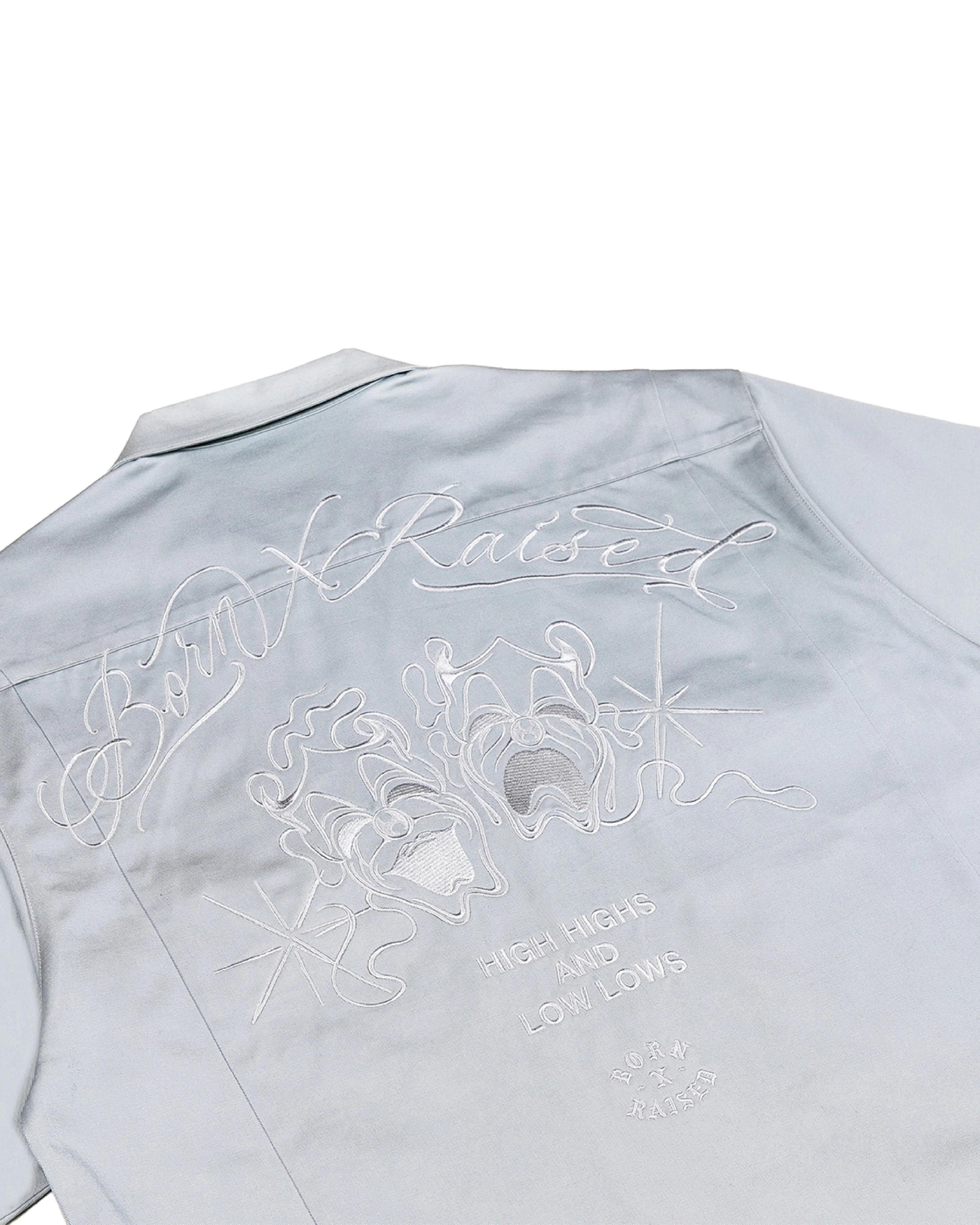 HIGH HIGHS & LOW LOWS WORK SHIRT: GREY - Image 5