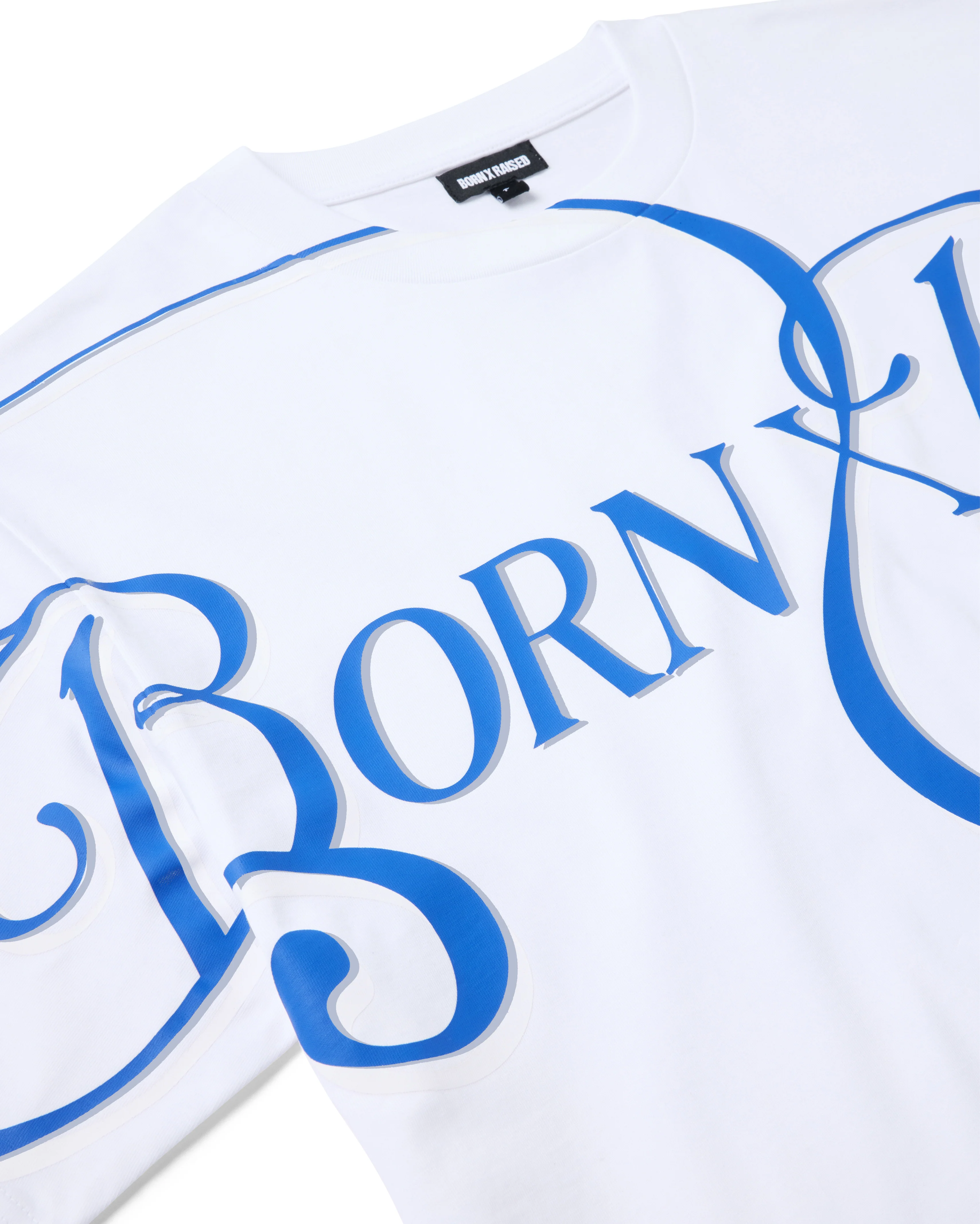 JUMBO SCRIPT TEE: WHITE - Image 3