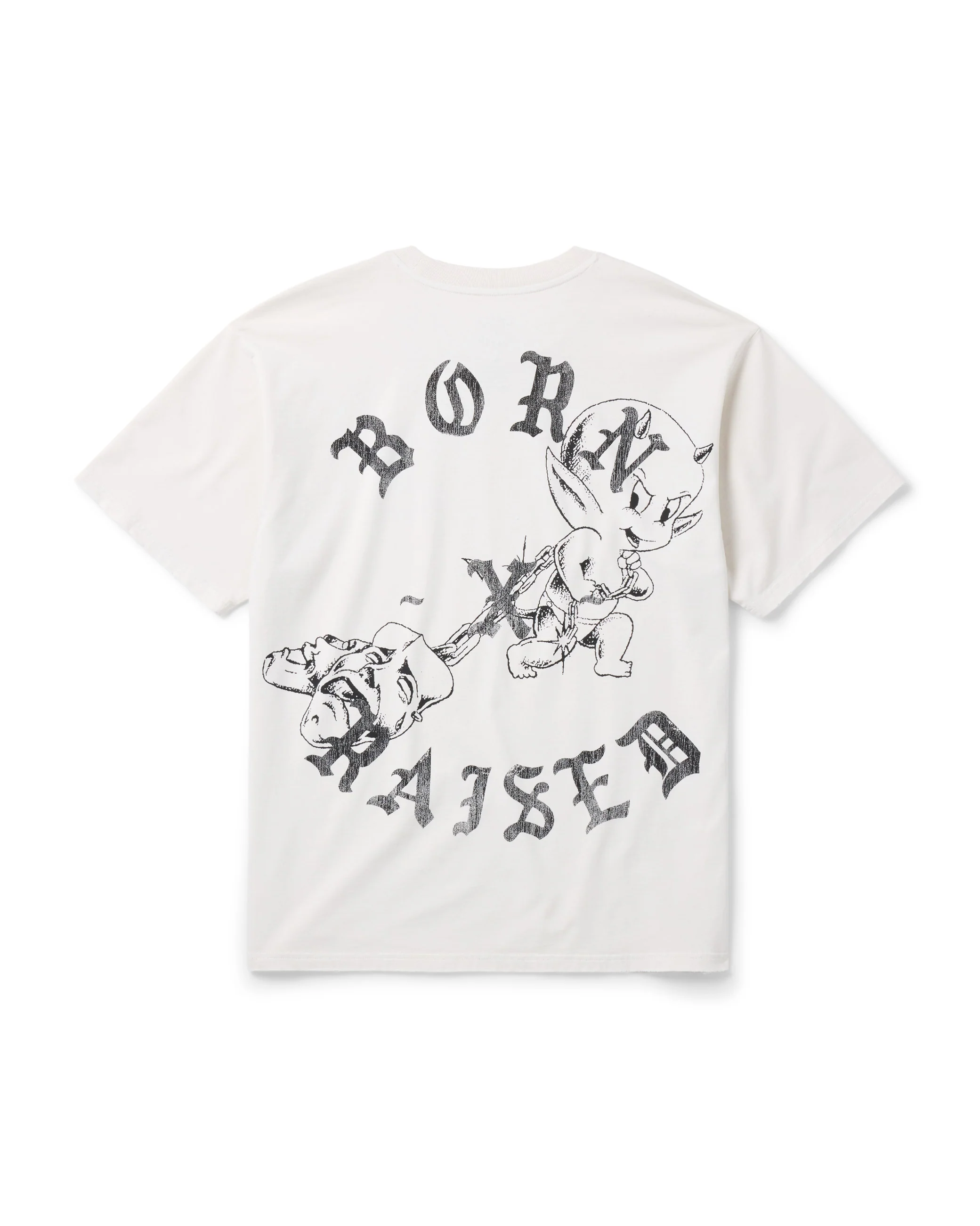 LIL DEVIL ROCKER TEE: OFF WHITE
