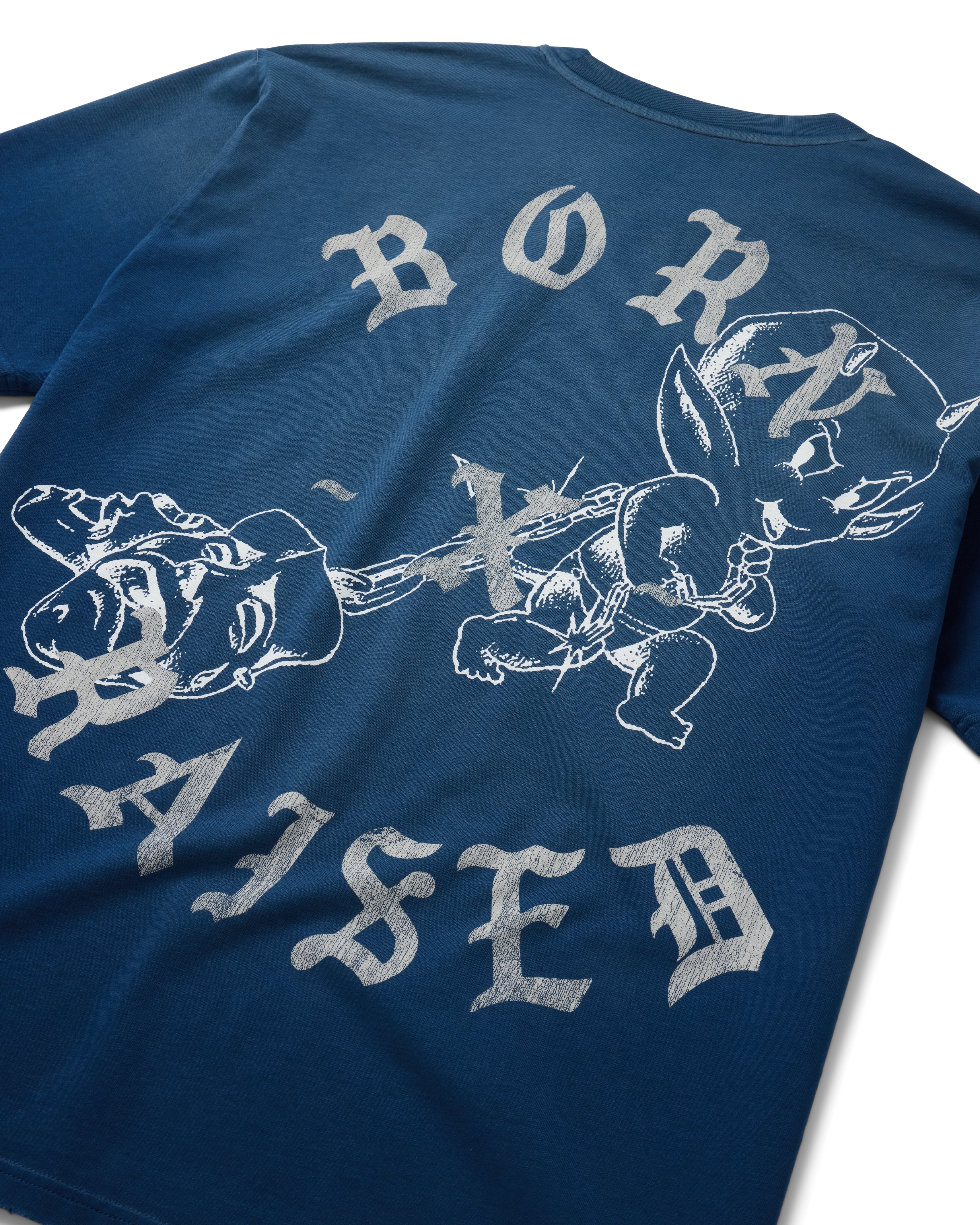 LIL DEVIL ROCKER TEE: VINTAGE BLUE - Image 4