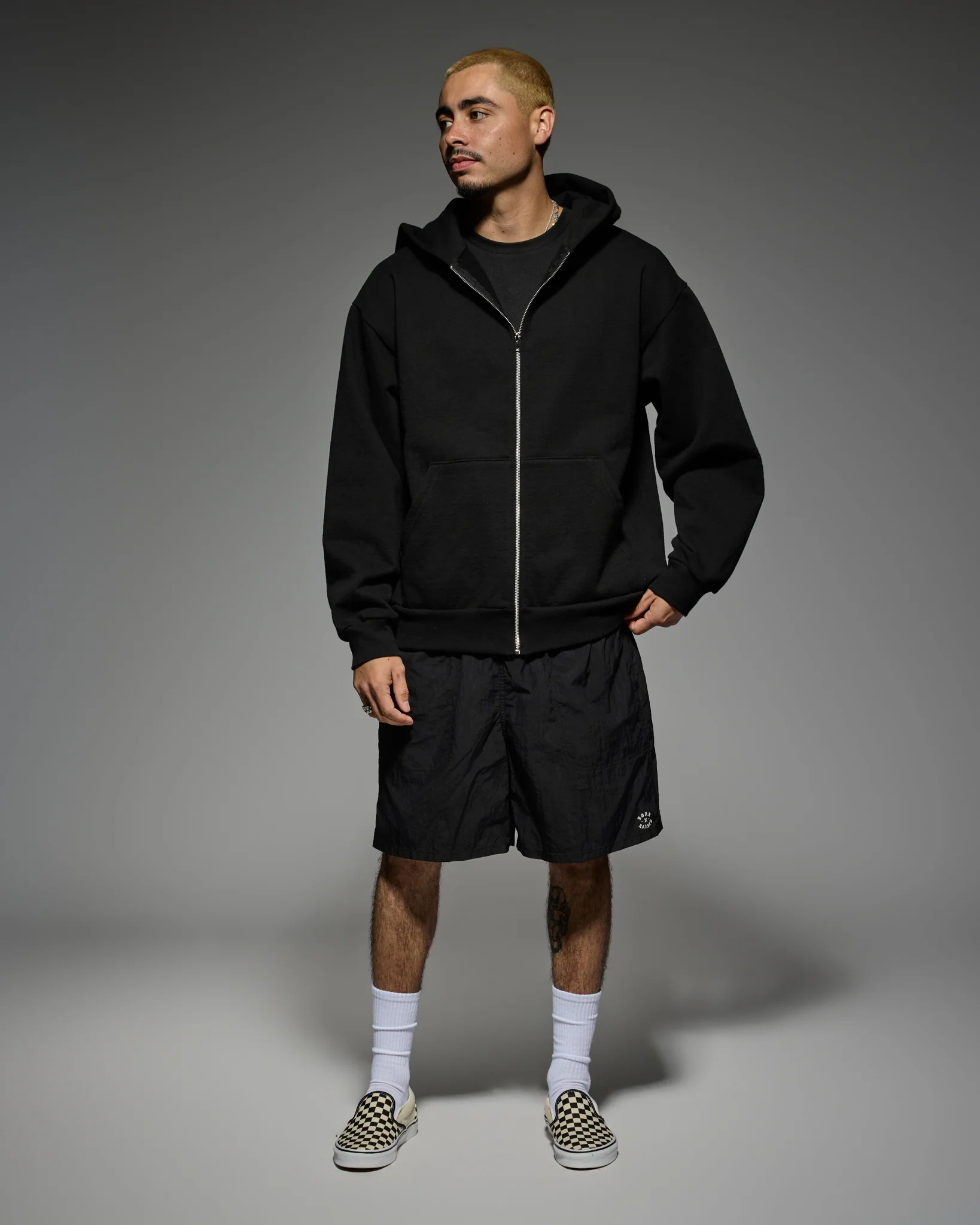 MICRO ROCKER BOARDSHORT: BLACK - Image 3
