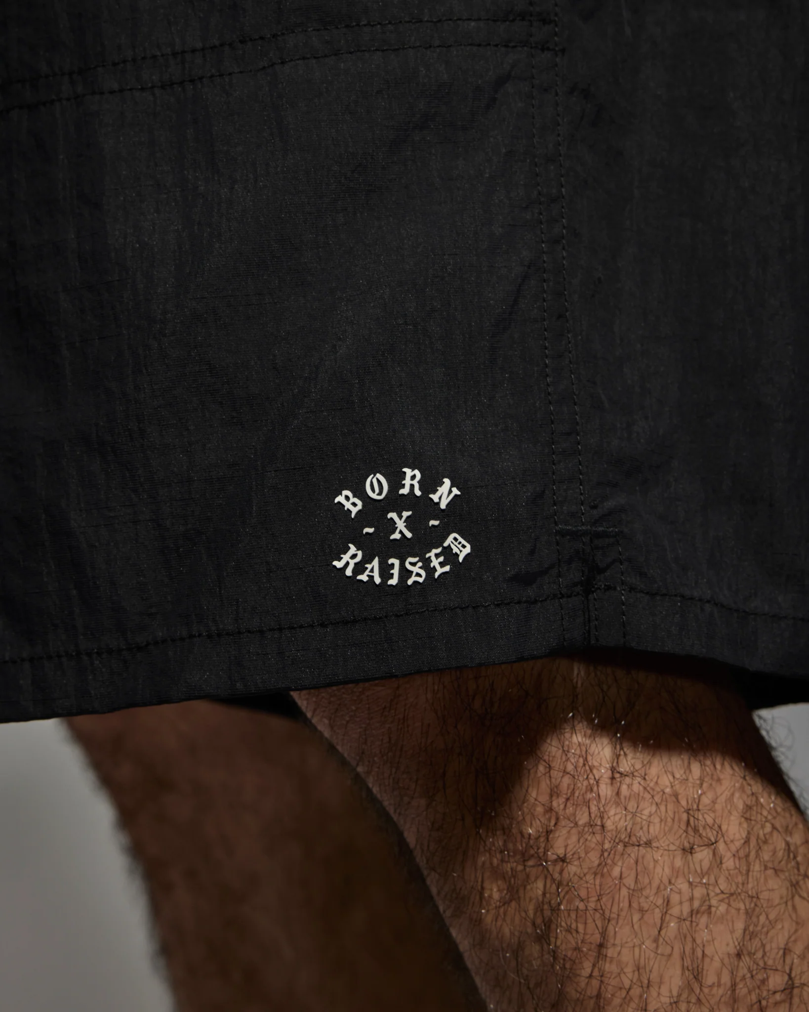 MICRO ROCKER BOARDSHORT: BLACK - Image 4