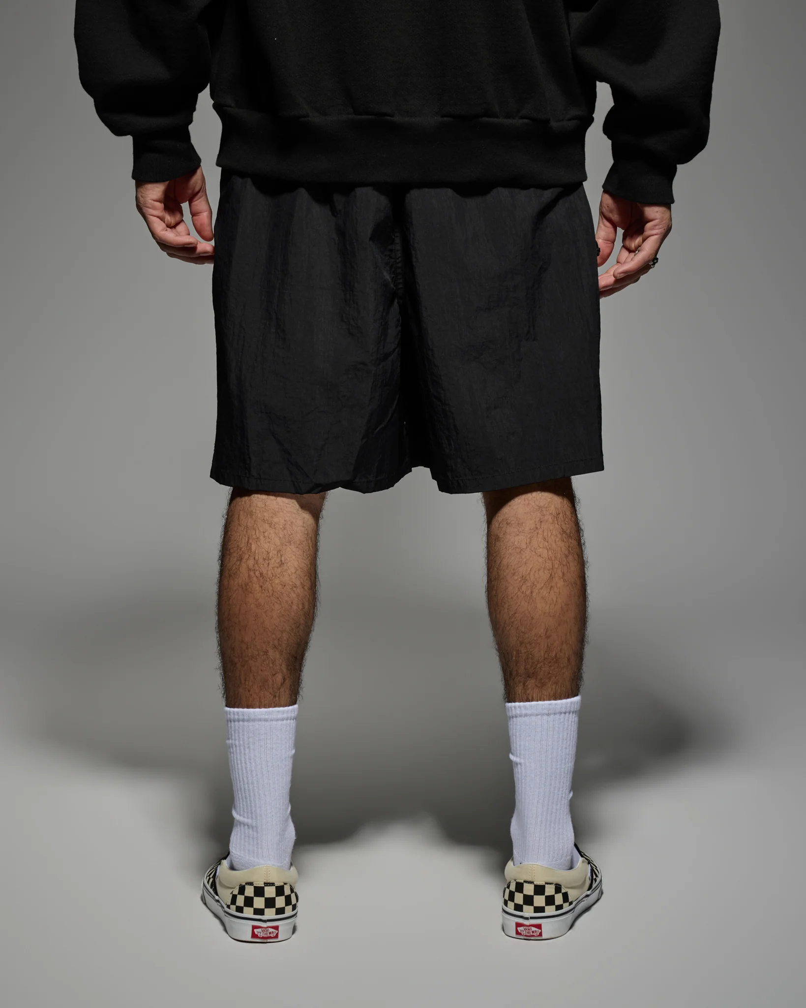 MICRO ROCKER BOARDSHORT: BLACK - Image 5