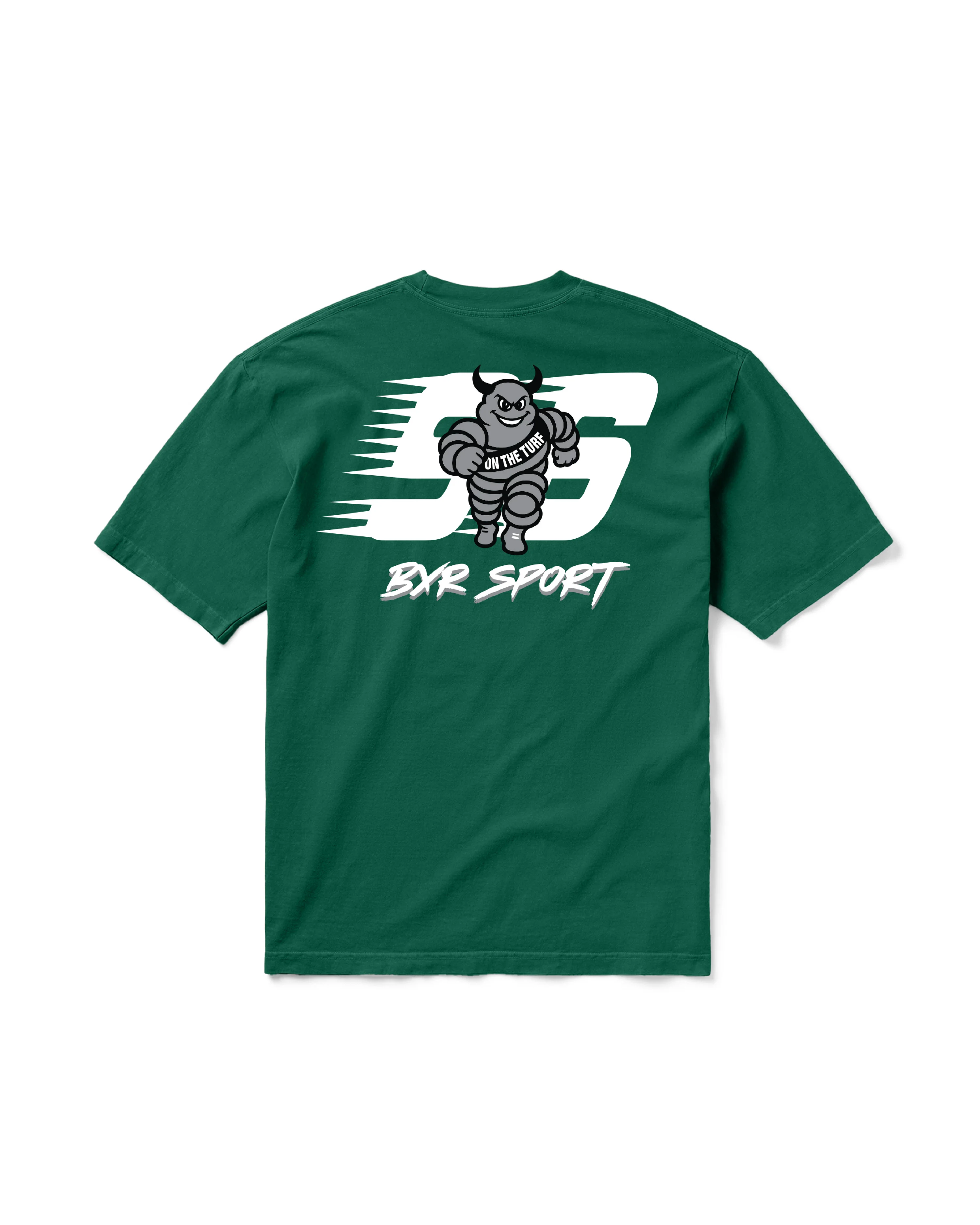 MOTO TEE: FOREST GREEN