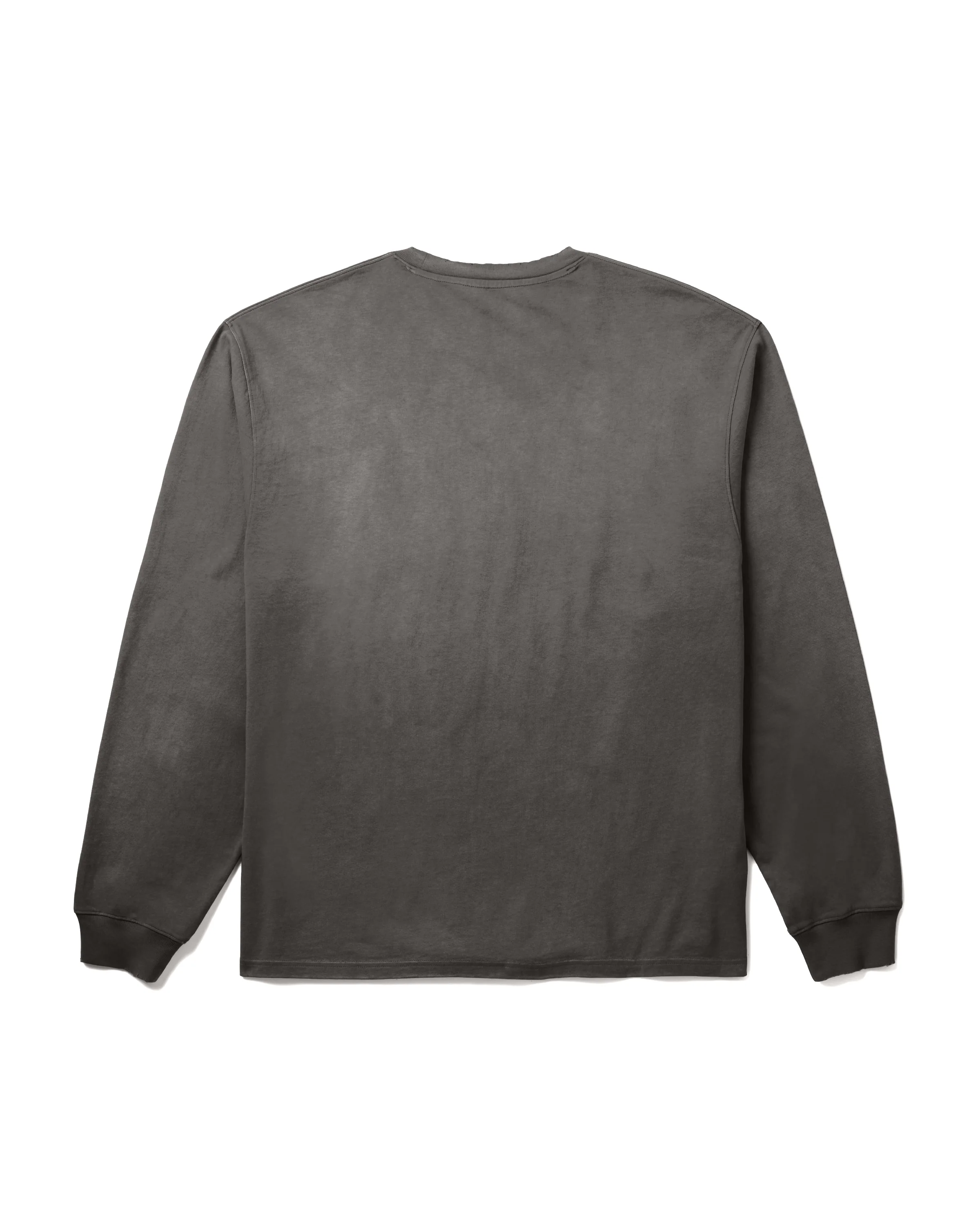 PARANOIA CREST LONGSLEEVE: VINTAGE BLACK - Image 3
