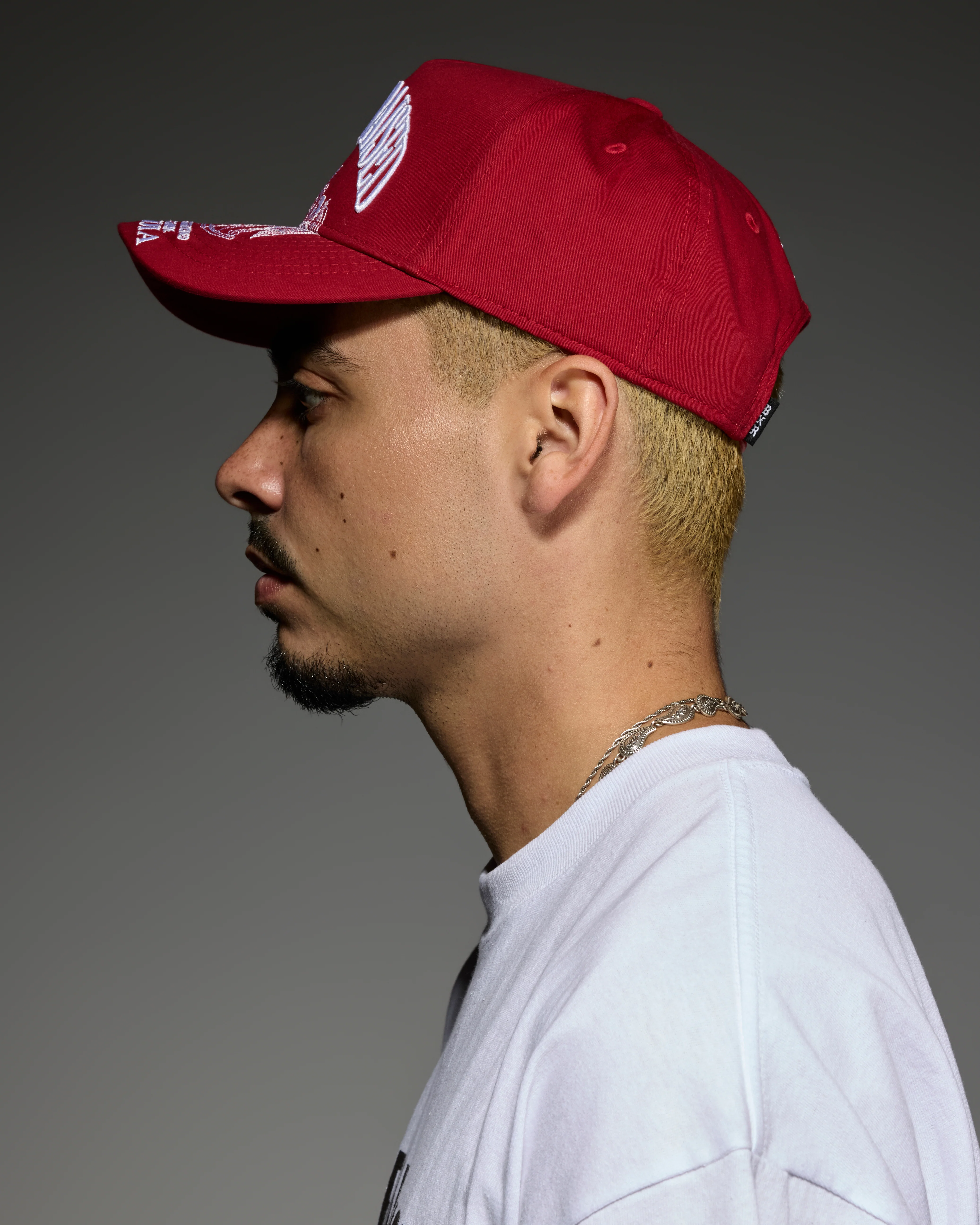 PARANOIA CREST SNAPBACK: CARDINAL - Image 6
