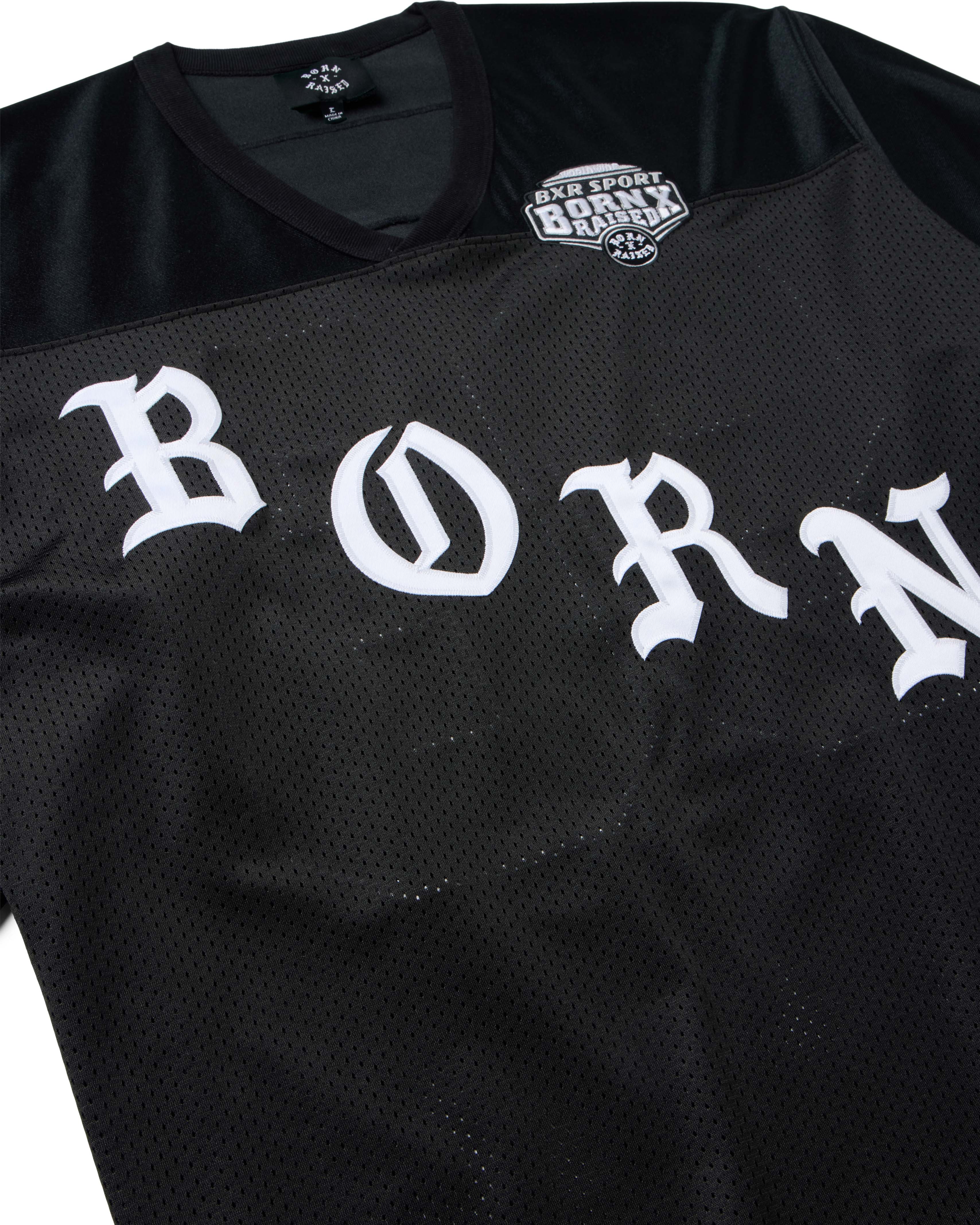 PARANOIA FOOTBALL JERSEY: BLACK - Image 3