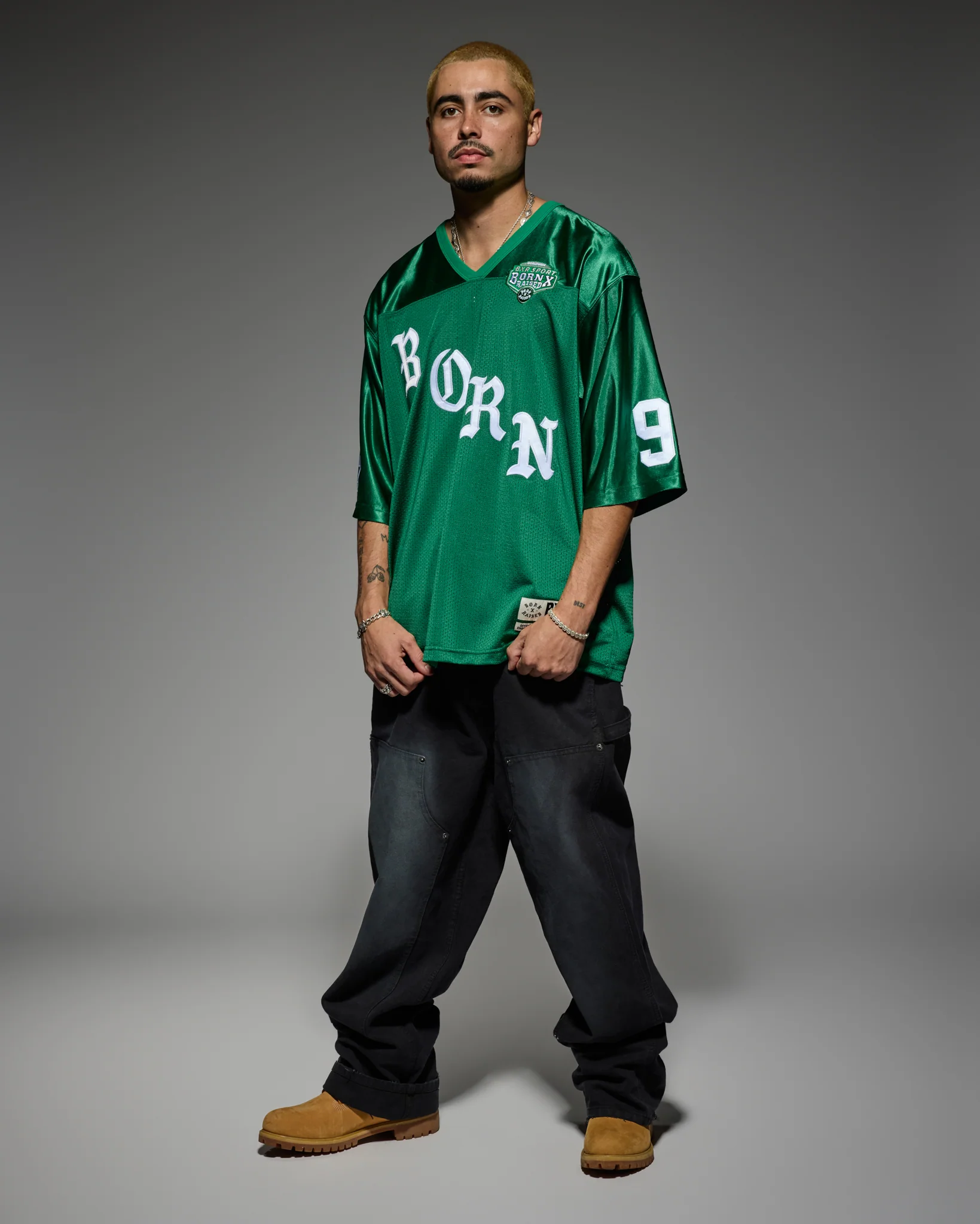 PARANOIA FOOTBALL JERSEY: KELLY GREEN - Image 5