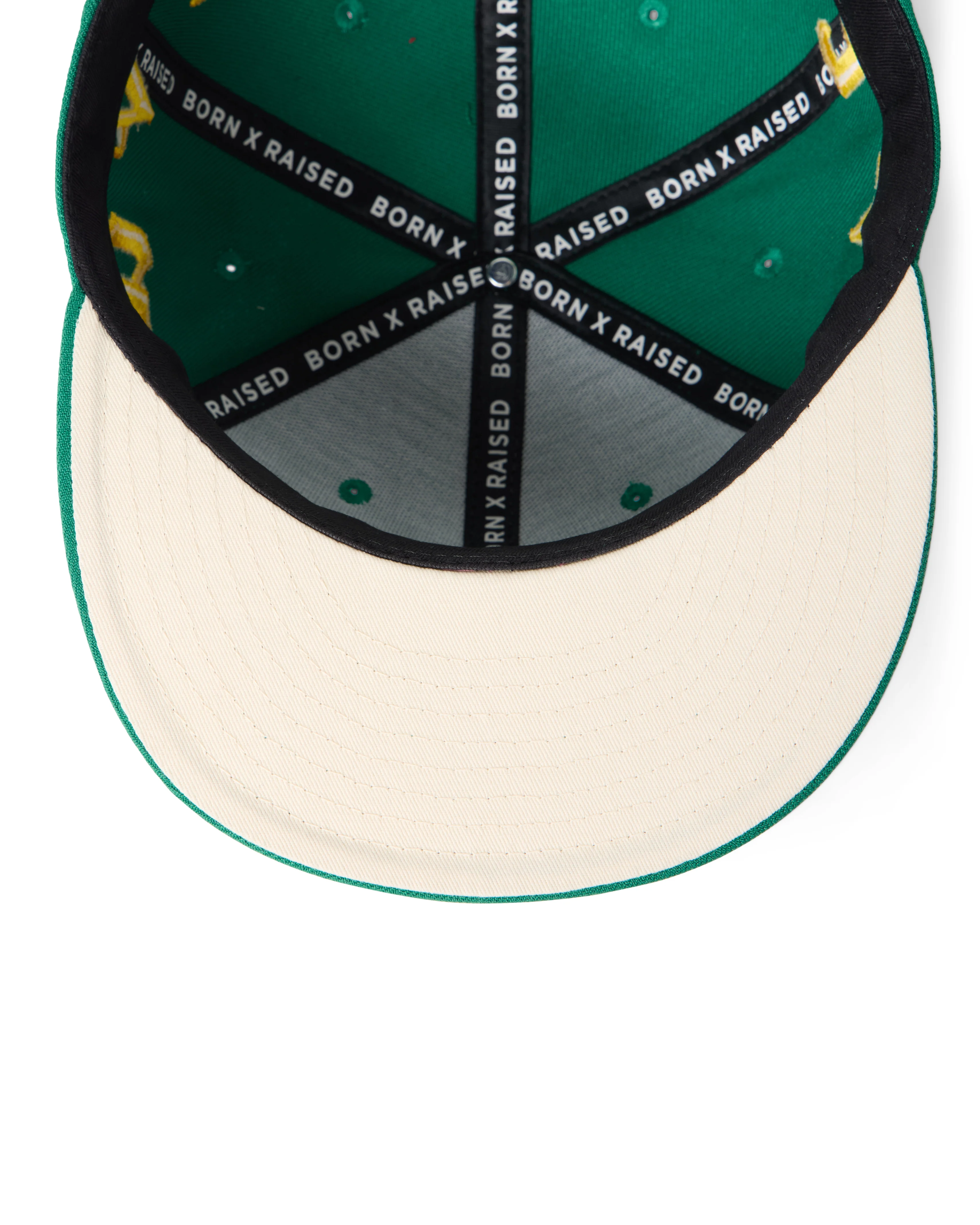 PARANOIA ROCKER FITTED: KELLY GREEN / YELLOW - Image 6