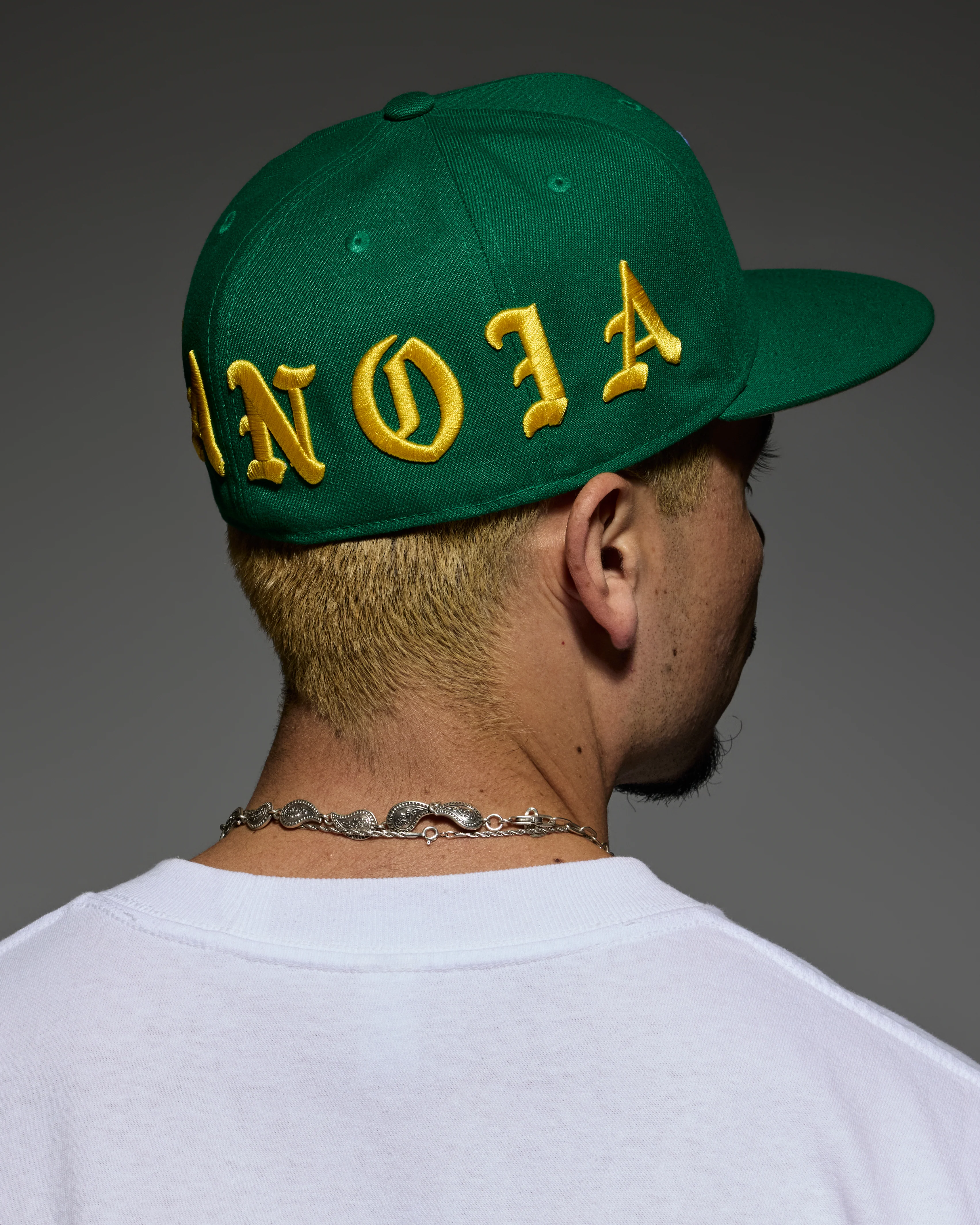 PARANOIA ROCKER FITTED: KELLY GREEN / YELLOW - Image 9