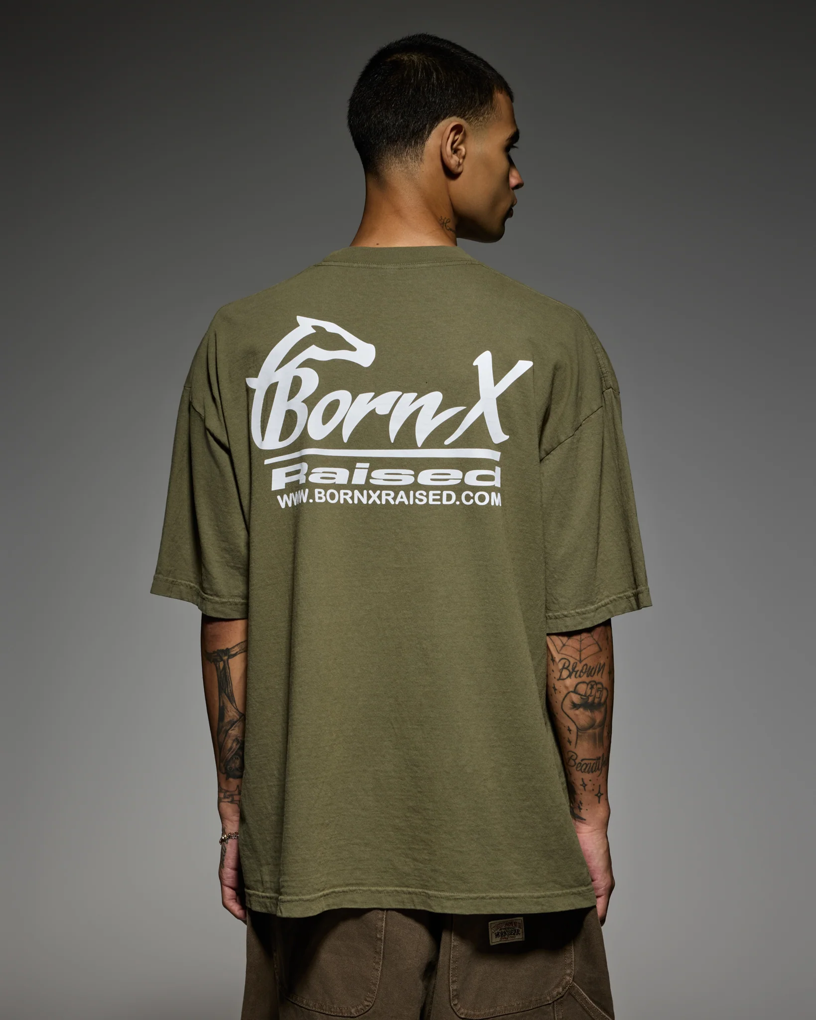 PARLAY TEE: ARMY GREEN - Image 3