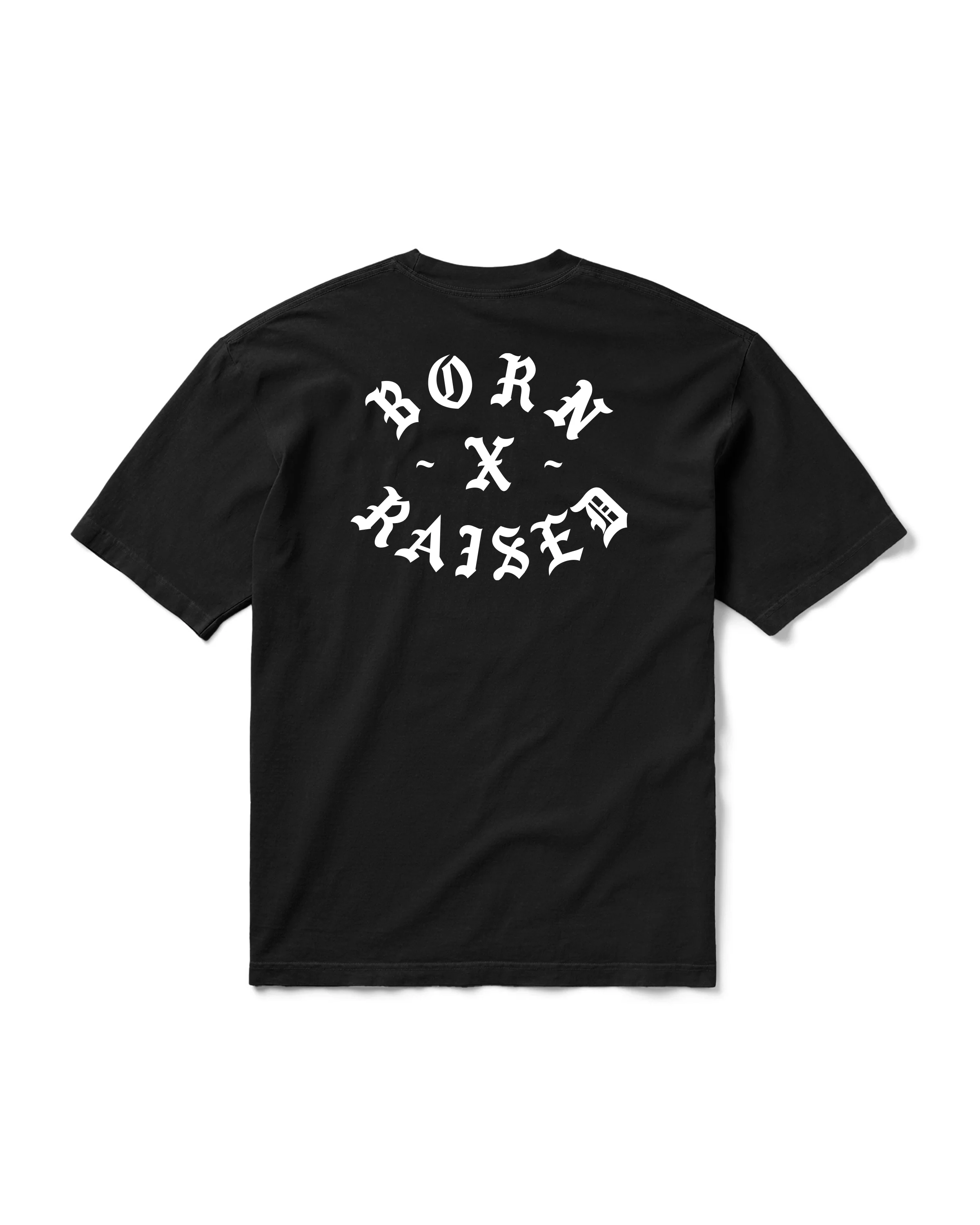 ROCKER TEE: BLACK / WHITE