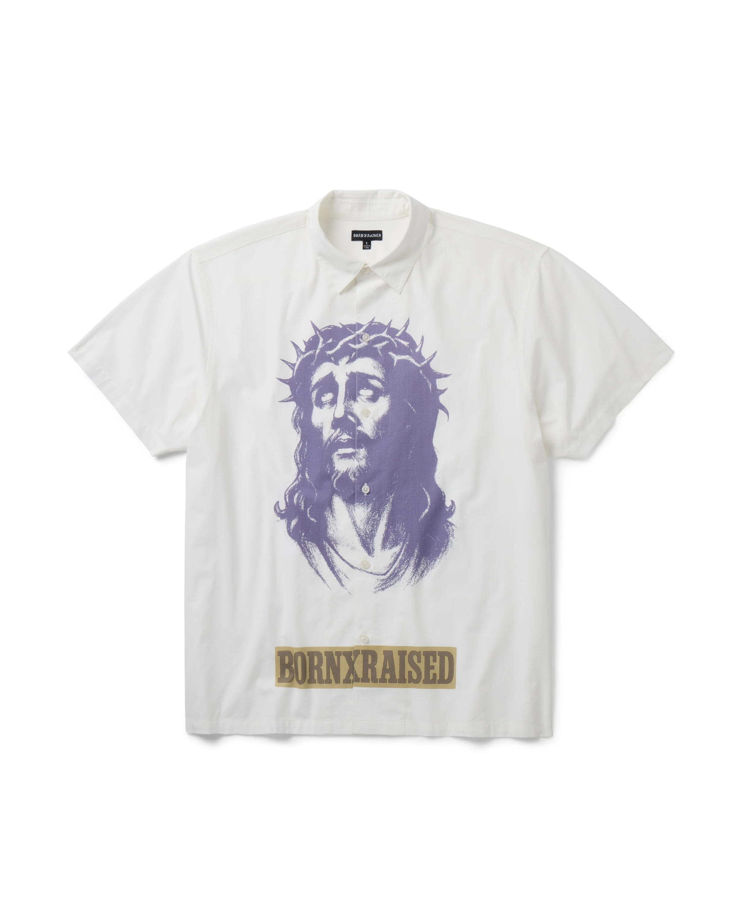 SALVATION BUTTON-UP: WHITE