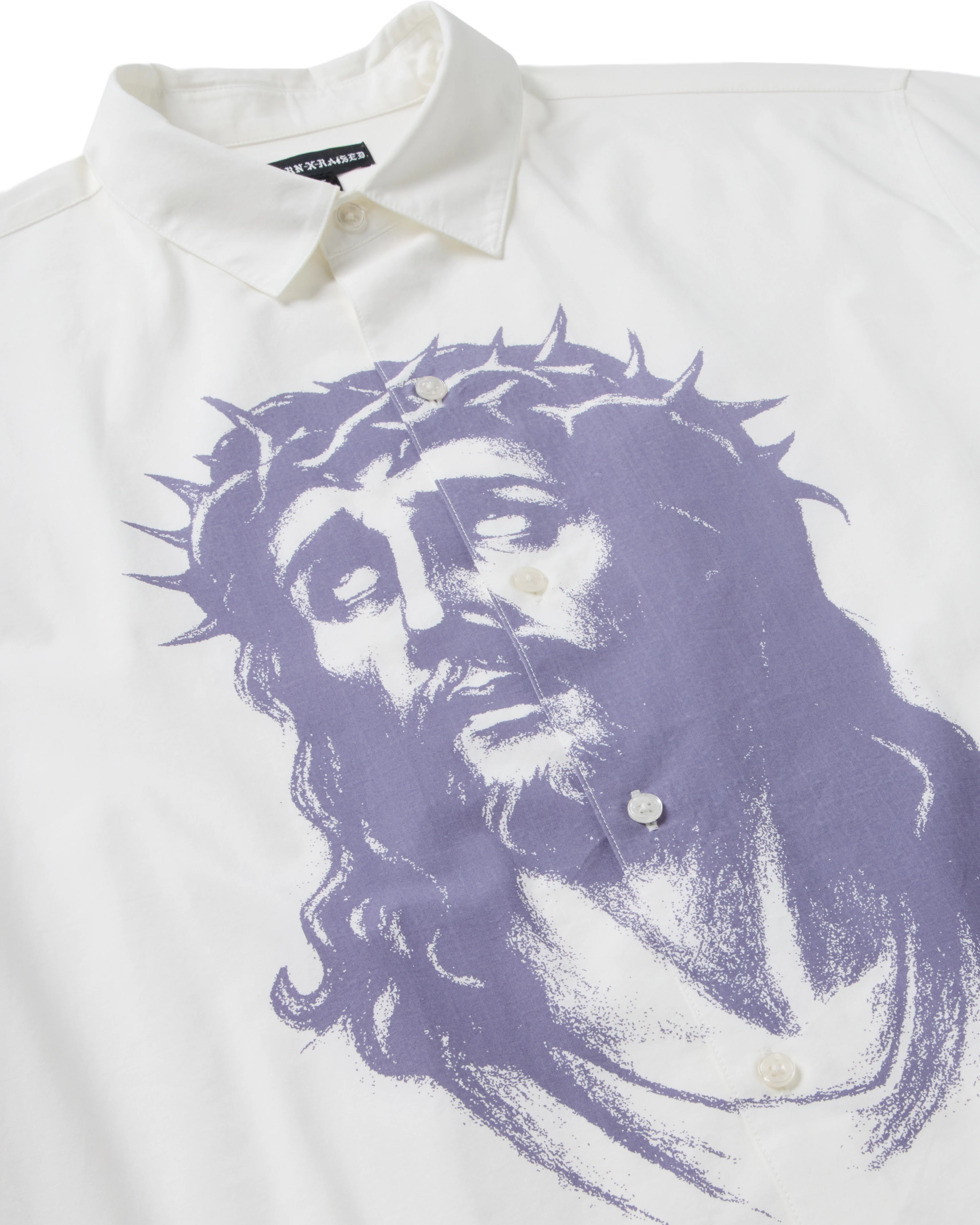 SALVATION BUTTON-UP: WHITE - Image 2