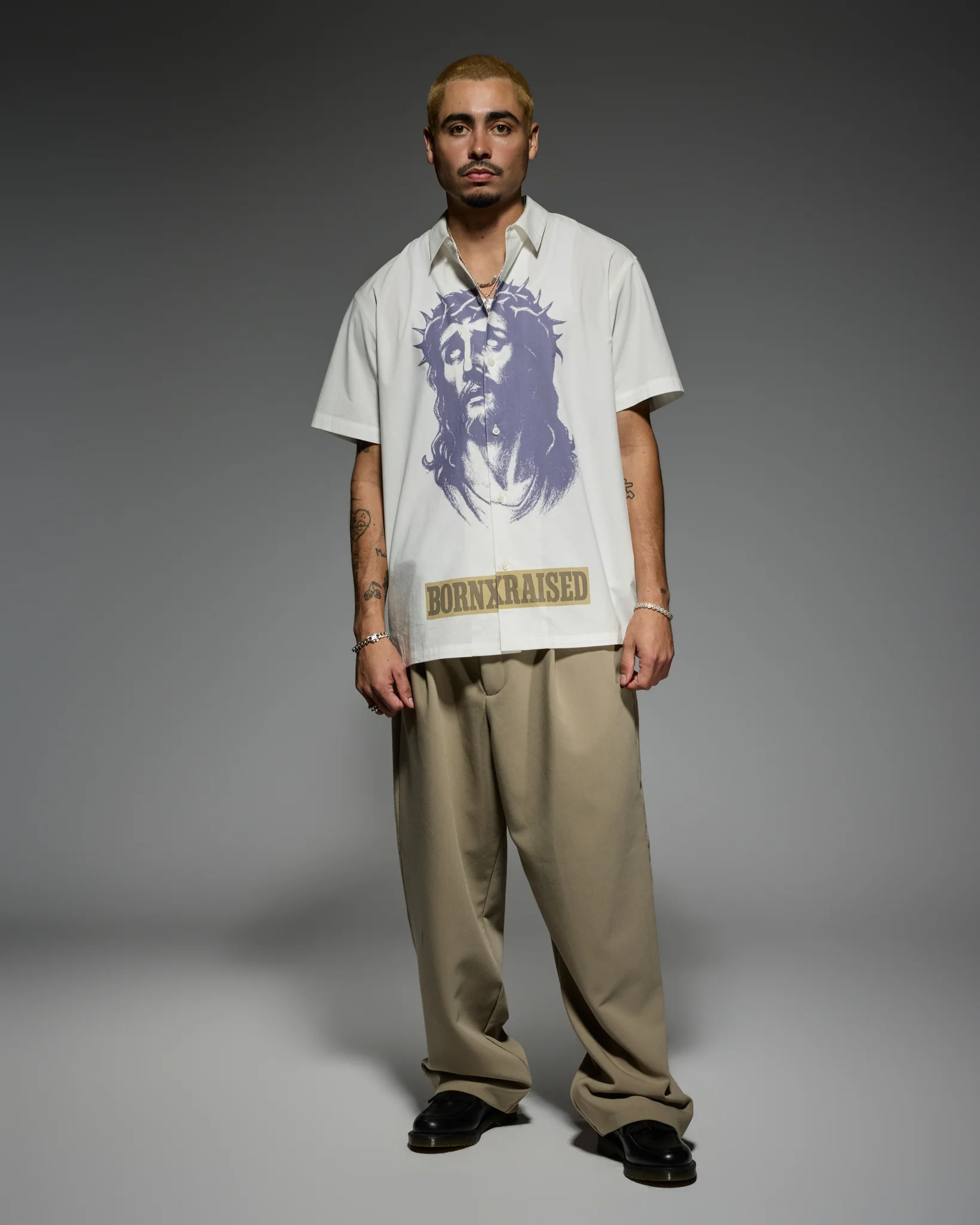 SALVATION BUTTON-UP: WHITE - Image 4