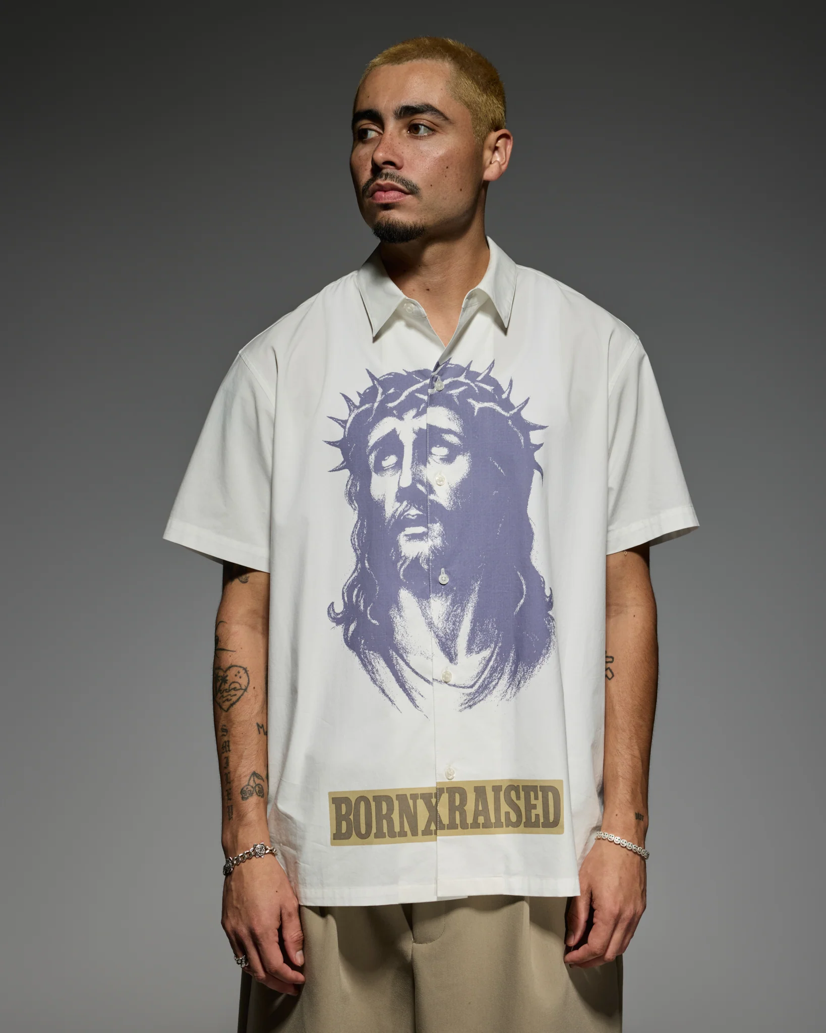 SALVATION BUTTON-UP: WHITE - Image 5