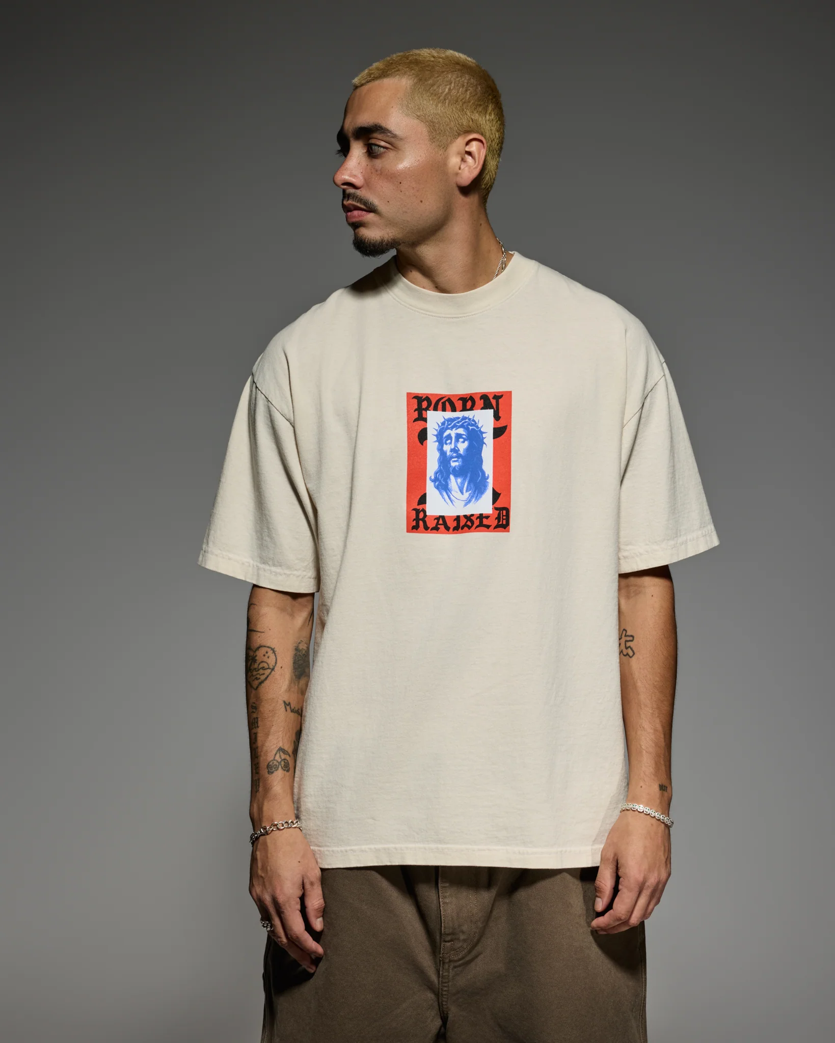 SALVATION TEE : CREAM - Image 4