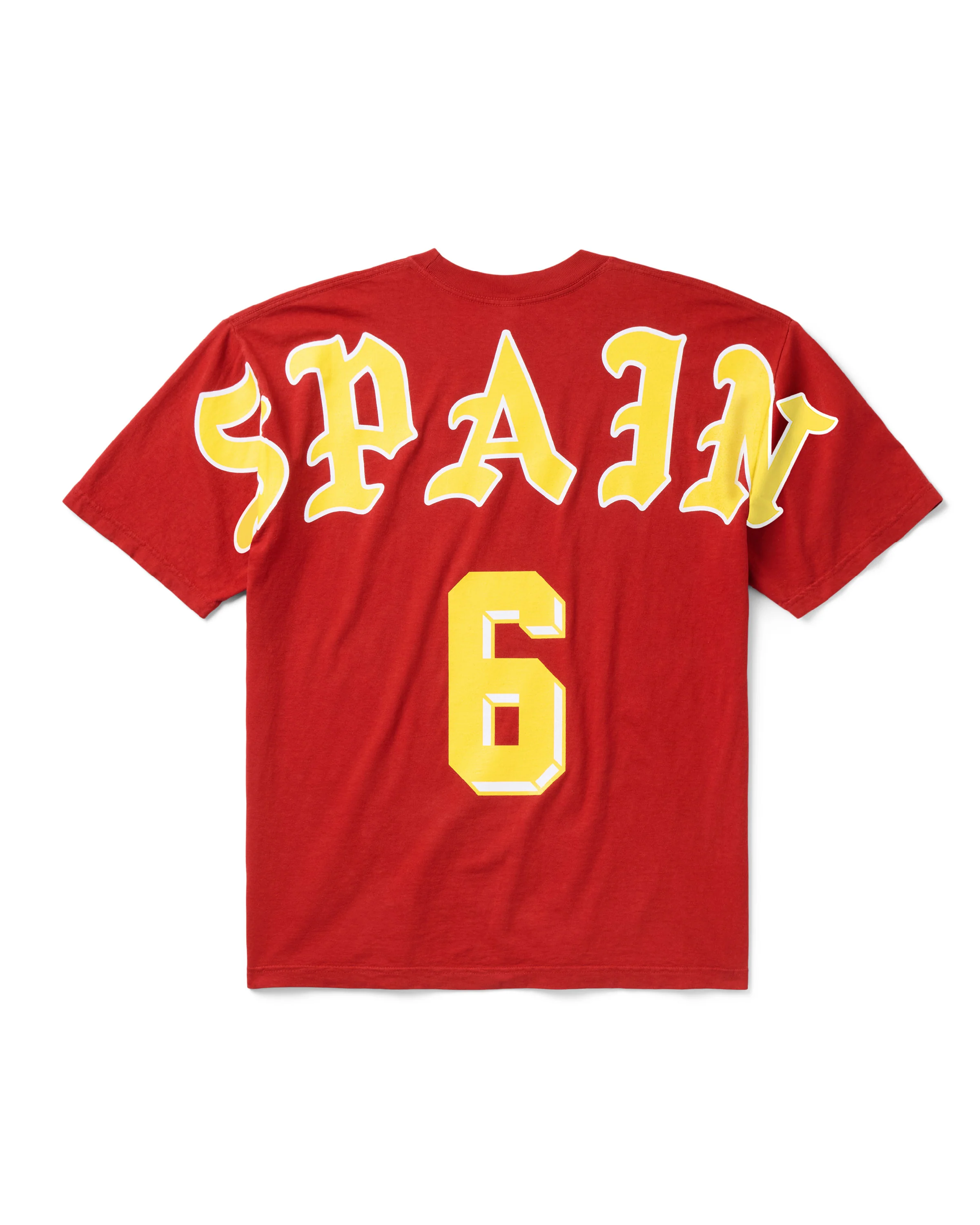 SPAIN EYEBUSTER TEE: DARK RED