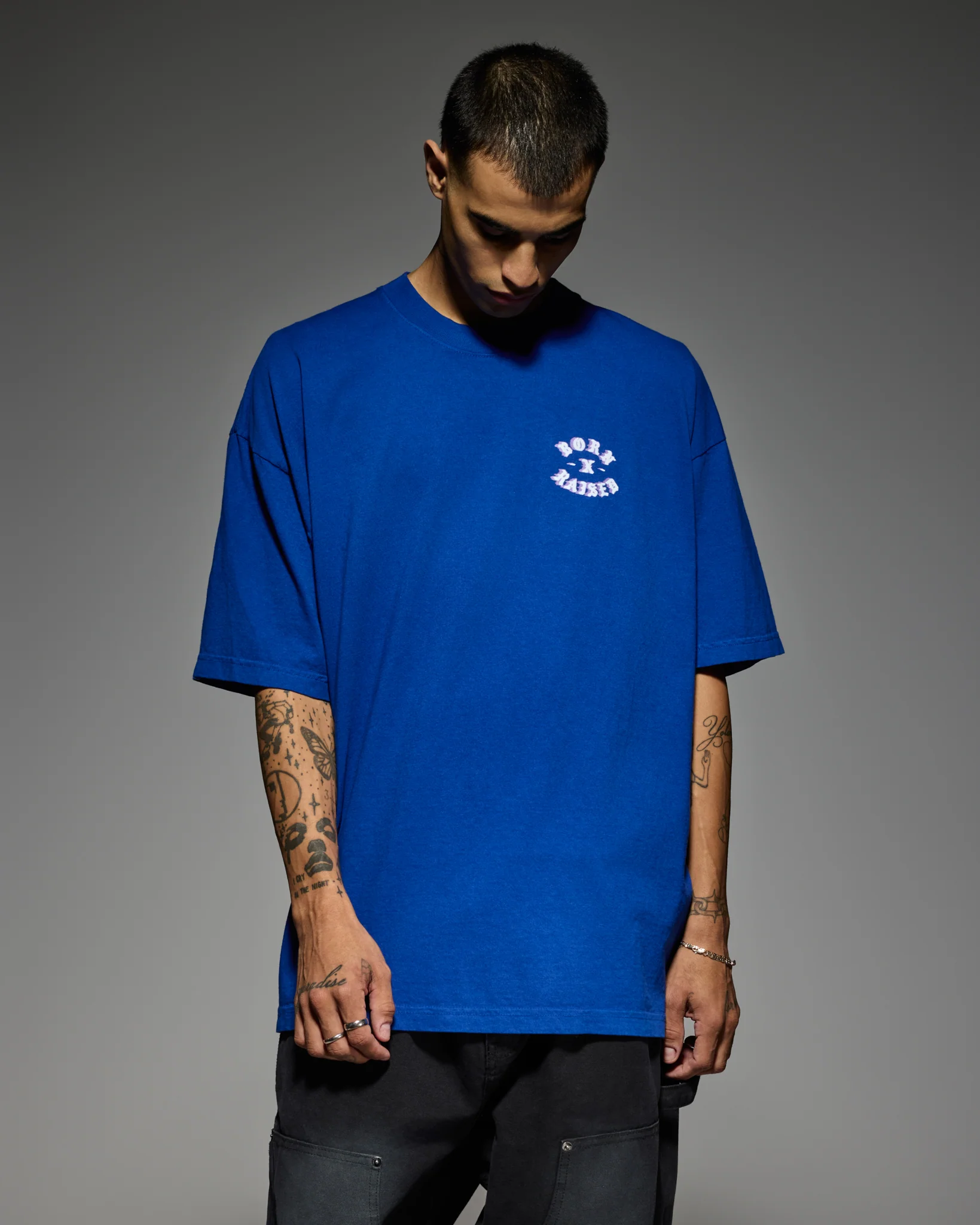 SPEED ROCKER TEE: BLUE - Image 4