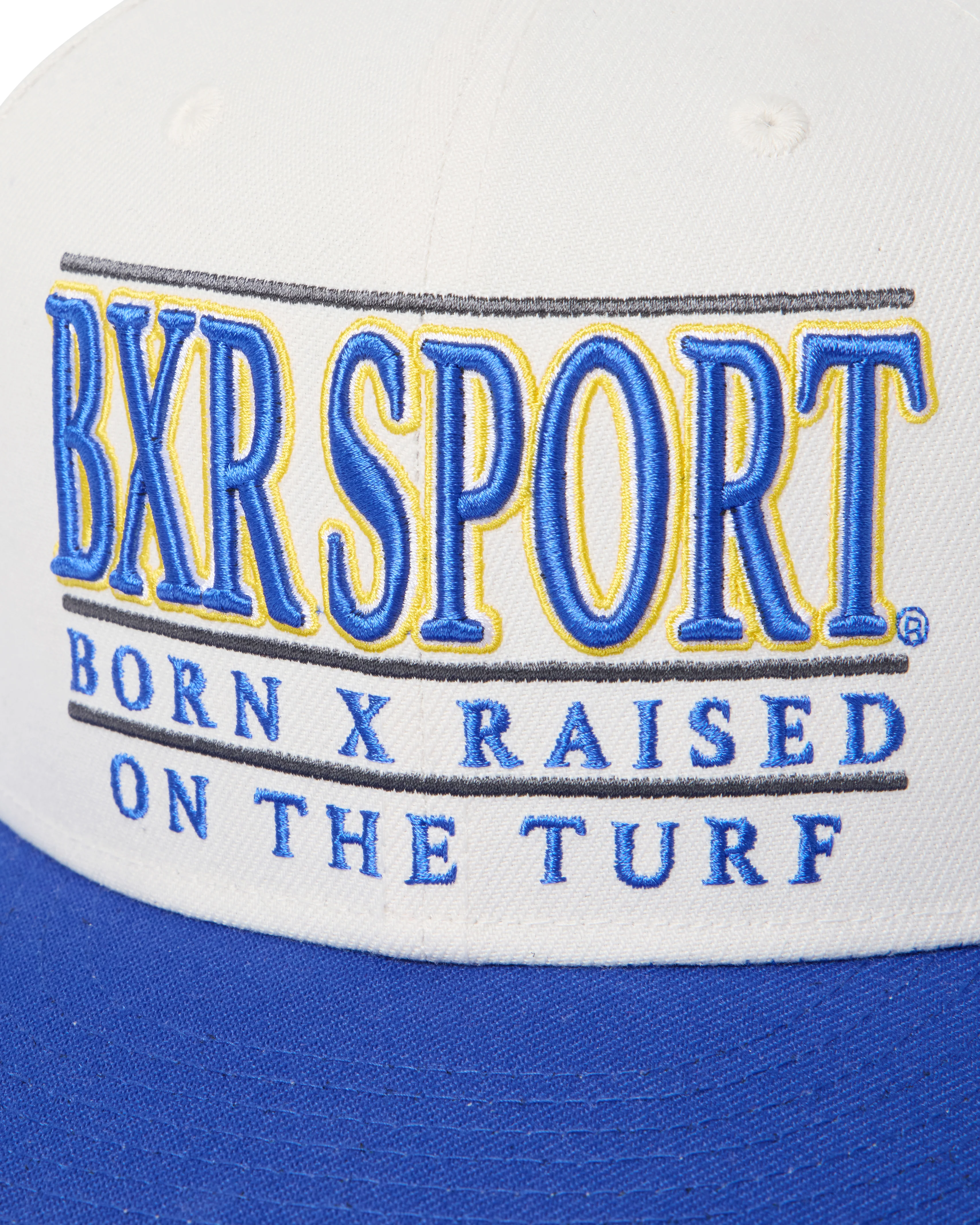 UNIVERSITY SNAPBACK: CREAM / BLUE - Image 3